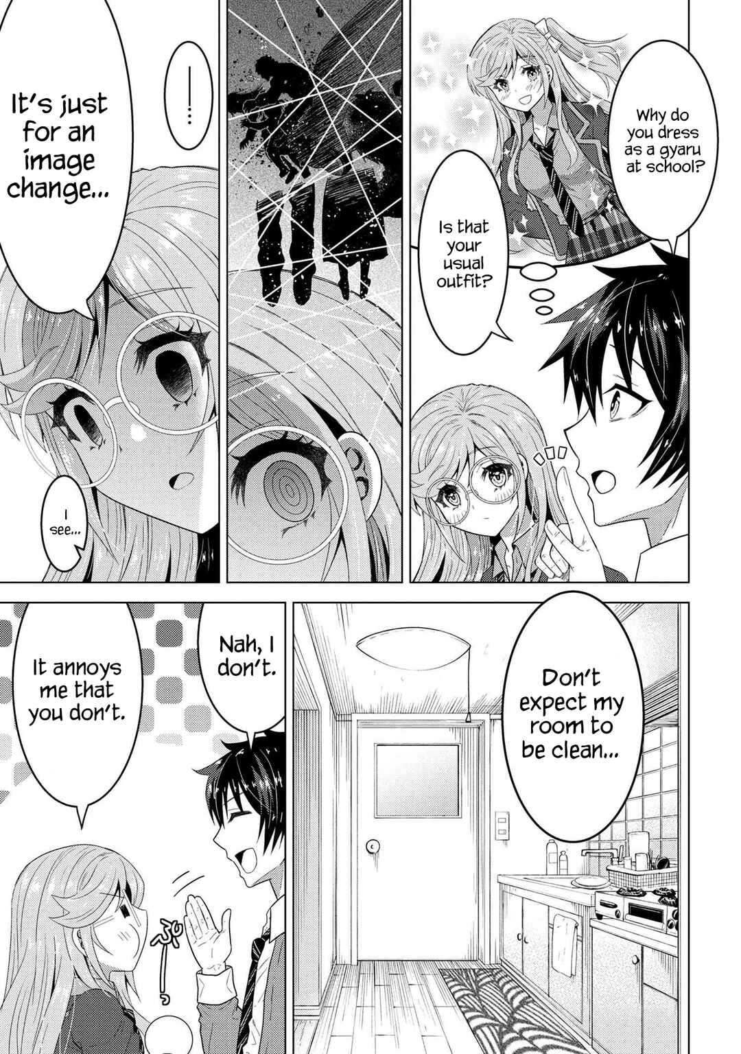 The Sobbing Clerk I Helped From the Convenience Store’s Robbery Is in Fact a Naive and Cute Gal From My Class Chapter 1 page 27