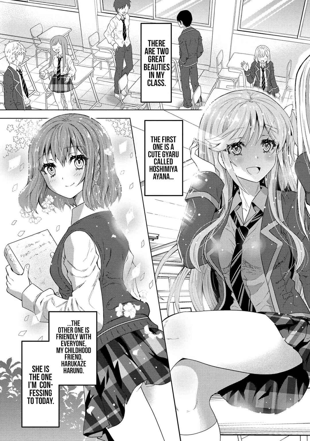 The Sobbing Clerk I Helped From the Convenience Store’s Robbery Is in Fact a Naive and Cute Gal From My Class Chapter 1 page 2