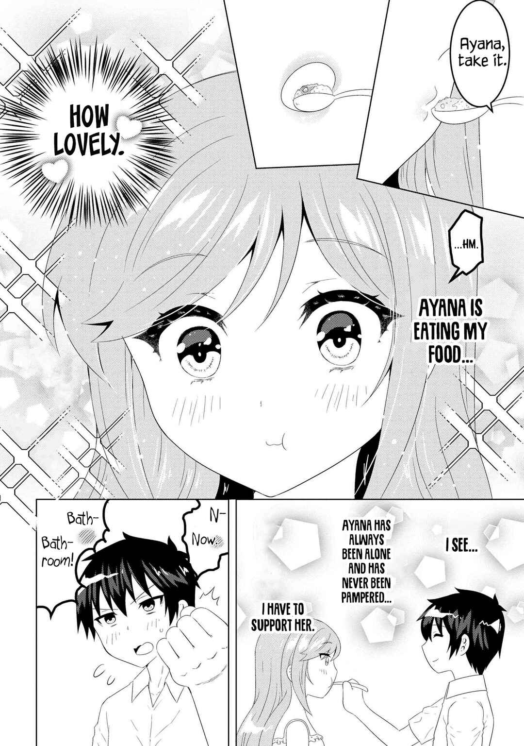The Sobbing Clerk I Helped From the Convenience Store’s Robbery Is in Fact a Naive and Cute Gal From My Class Chapter 12.1 page 16
