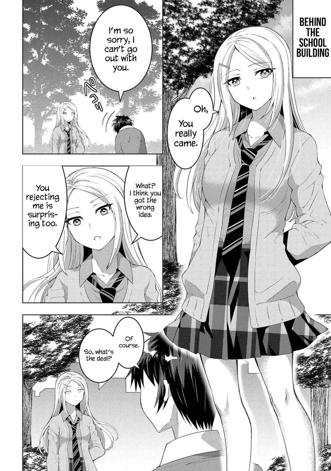The Sobbing Clerk I Helped From the Convenience Store’s Robbery Is in Fact a Naive and Cute Gal From My Class Chapter 3.1 page 9