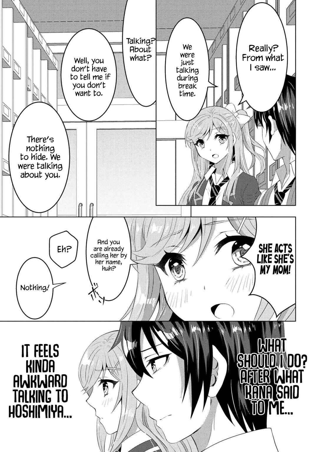 The Sobbing Clerk I Helped From the Convenience Store’s Robbery Is in Fact a Naive and Cute Gal From My Class Chapter 3.1 page 13