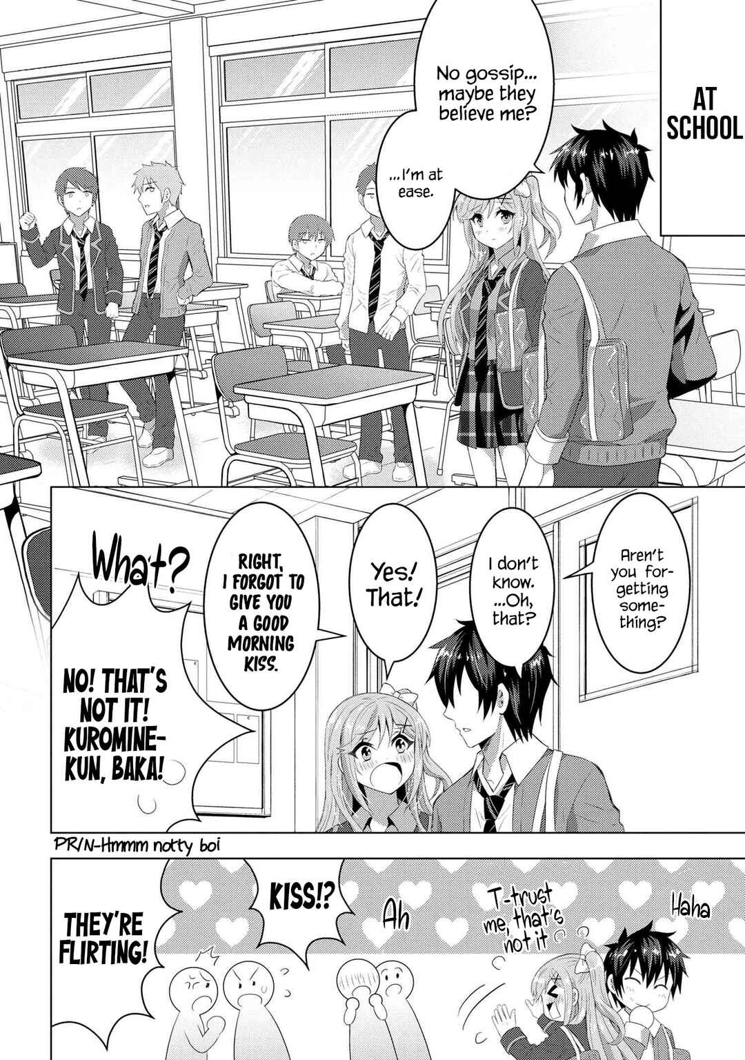 The Sobbing Clerk I Helped From the Convenience Store’s Robbery Is in Fact a Naive and Cute Gal From My Class Chapter 3.1 page 5
