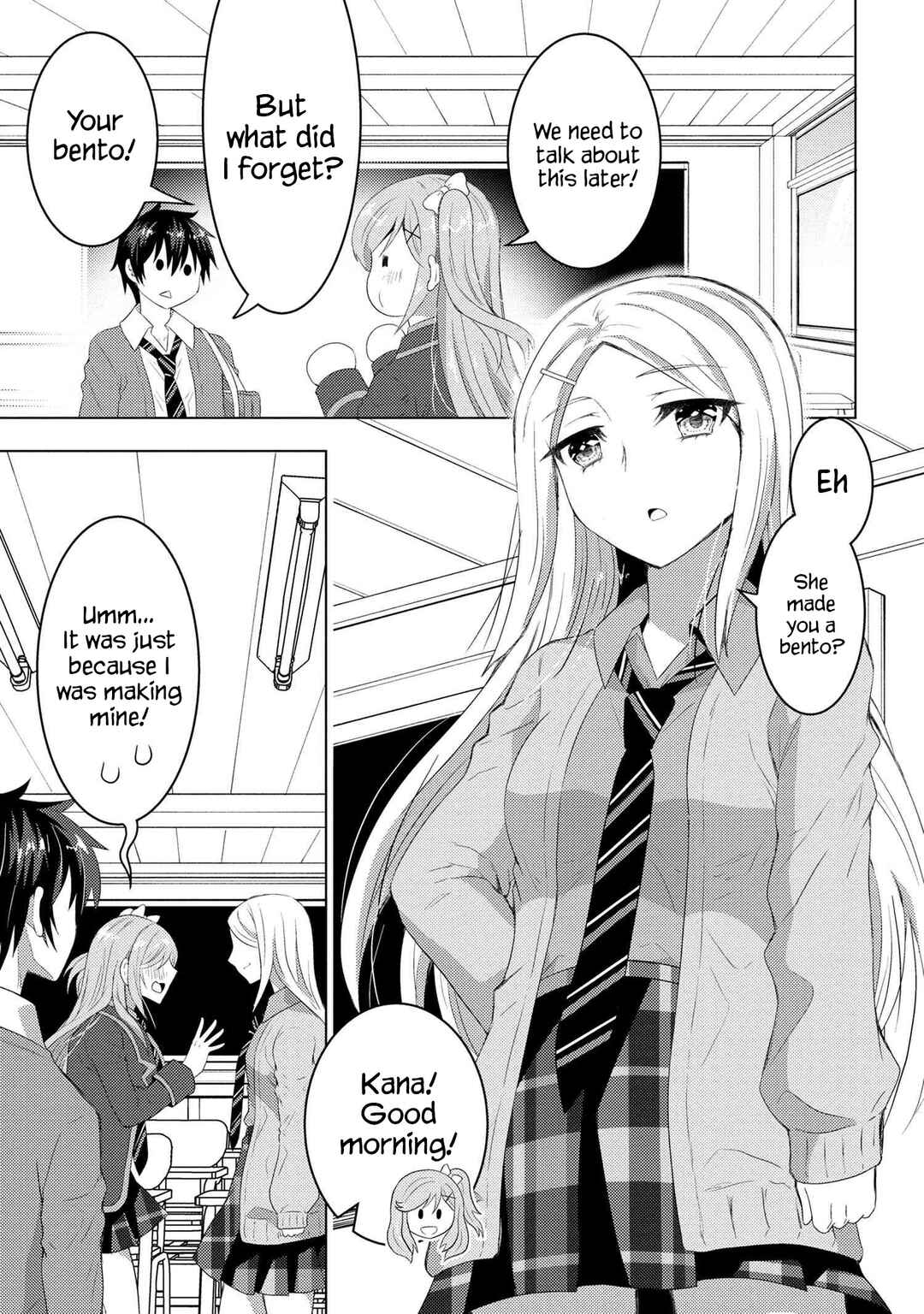 The Sobbing Clerk I Helped From the Convenience Store’s Robbery Is in Fact a Naive and Cute Gal From My Class Chapter 3.1 page 6