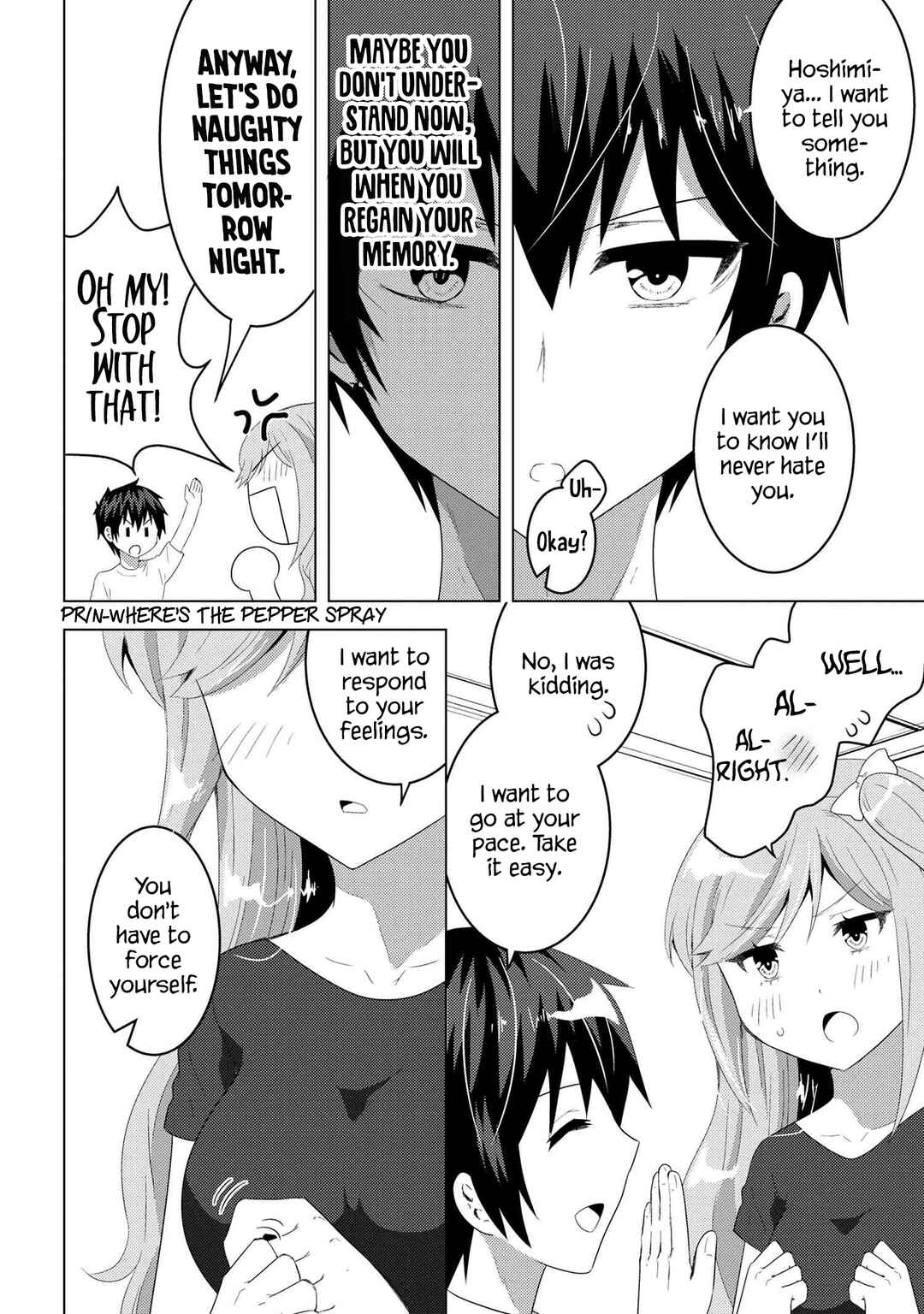 The Sobbing Clerk I Helped From the Convenience Store’s Robbery Is in Fact a Naive and Cute Gal From My Class Chapter 9.1 page 14