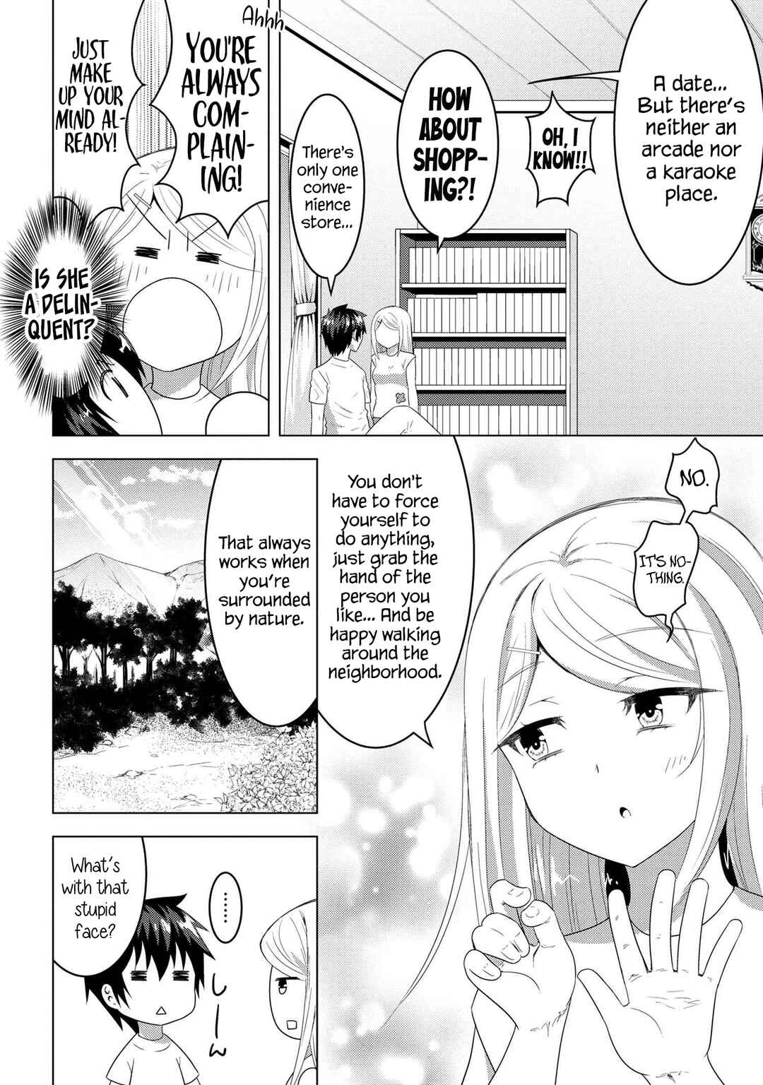 The Sobbing Clerk I Helped From the Convenience Store’s Robbery Is in Fact a Naive and Cute Gal From My Class Chapter 9.1 page 4