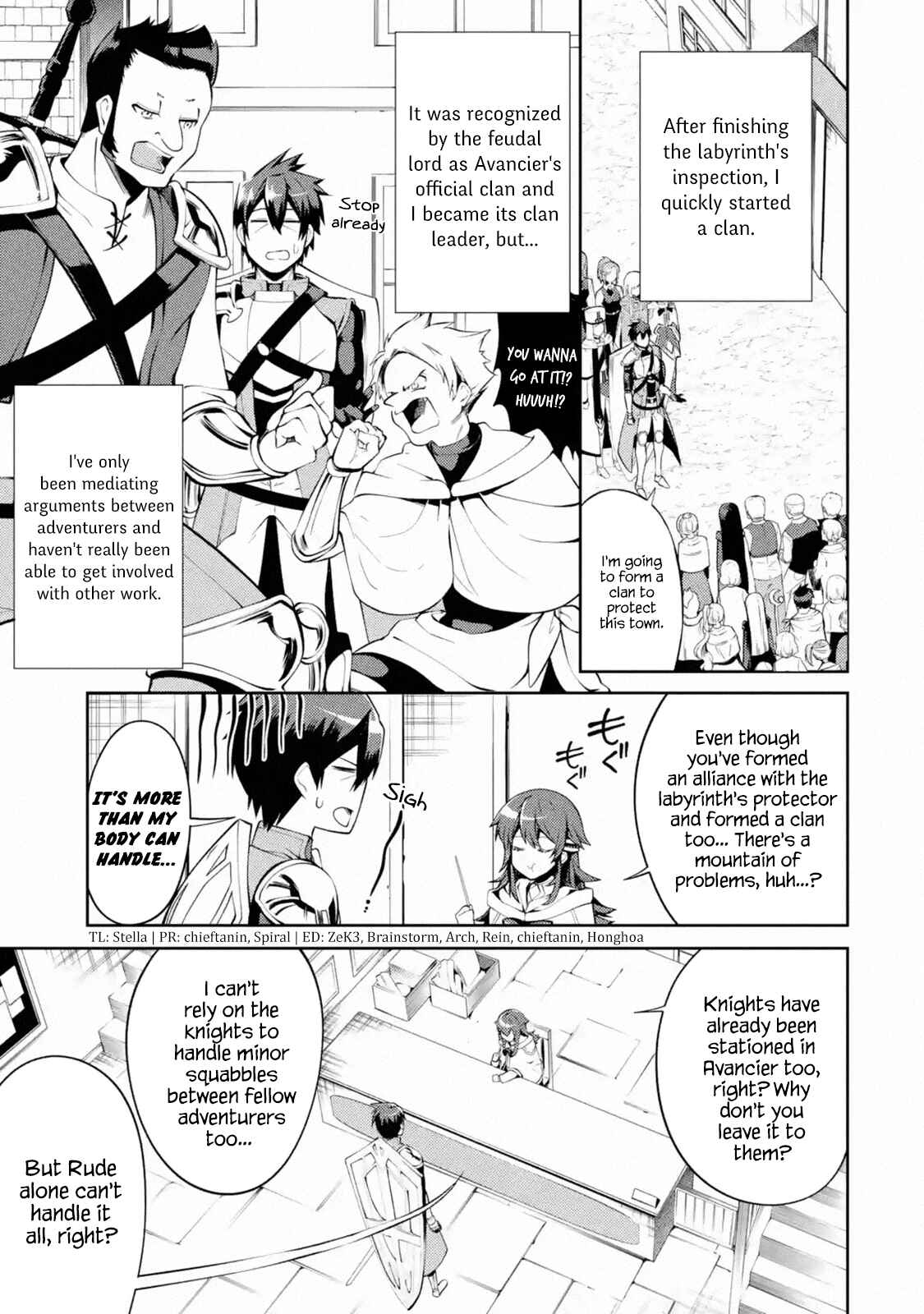 The Strongest Tank's Labyrinth Raids -A Tank with a Rare 9999 Resistance Skill Got Kicked from the Hero's Party- Chapter 11.1 page 3