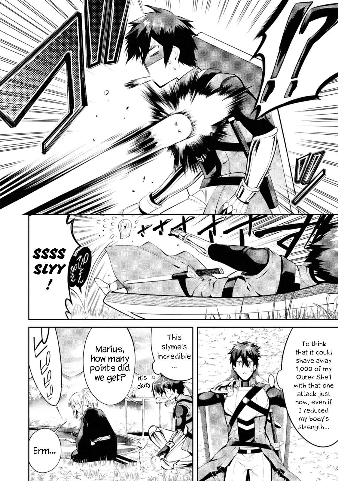 The Strongest Tank's Labyrinth Raids -A Tank with a Rare 9999 Resistance Skill Got Kicked from the Hero's Party- Chapter 11.4 page 0