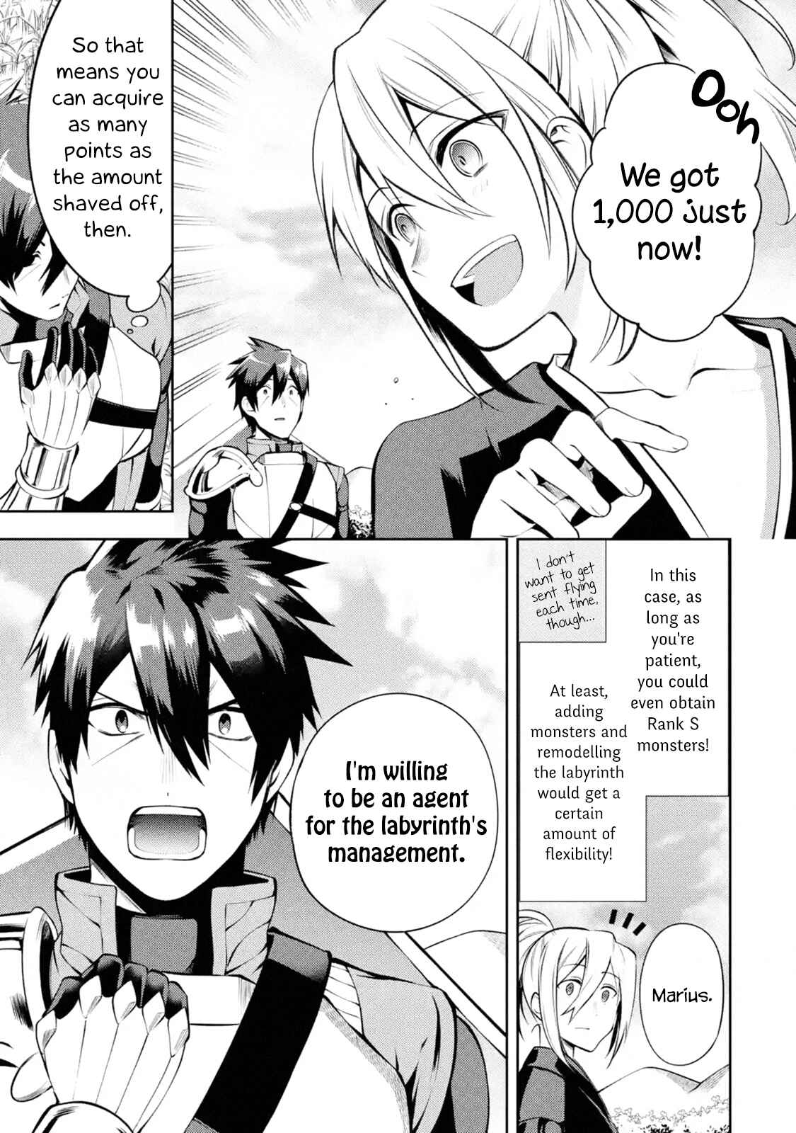 The Strongest Tank's Labyrinth Raids -A Tank with a Rare 9999 Resistance Skill Got Kicked from the Hero's Party- Chapter 11.4 page 1