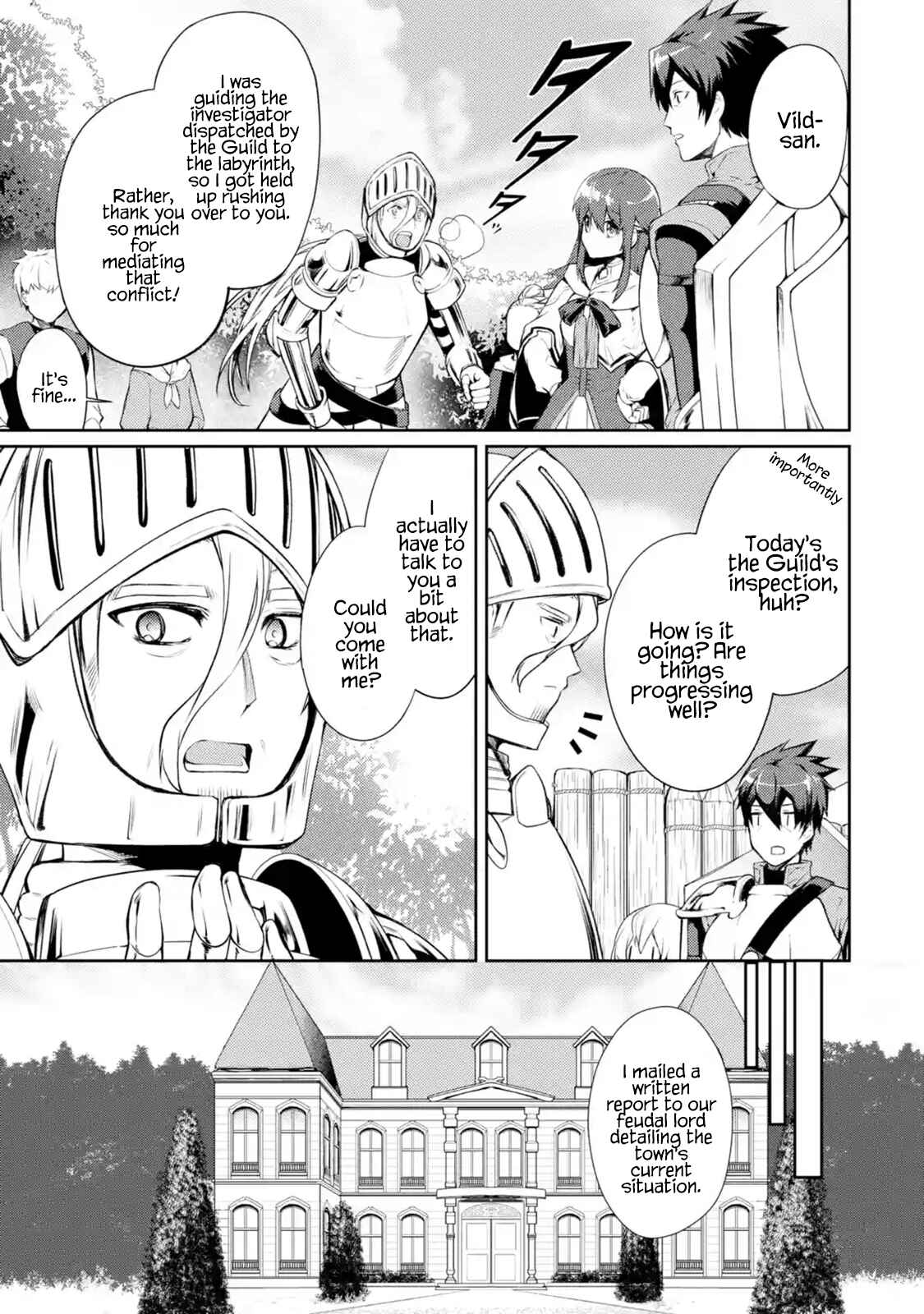 The Strongest Tank's Labyrinth Raids -A Tank with a Rare 9999 Resistance Skill Got Kicked from the Hero's Party- Chapter 8.4 page 1