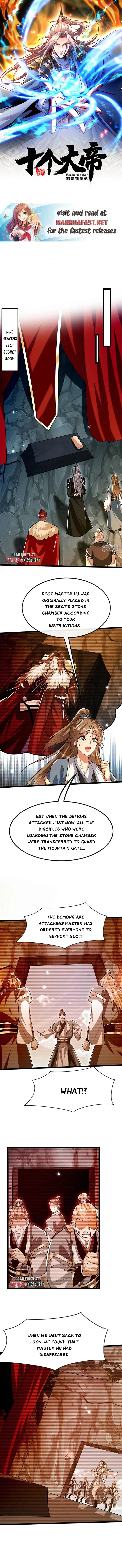 The Ten Great Emperors At The Beginning Are All My Apprentices Chapter 180 page 0