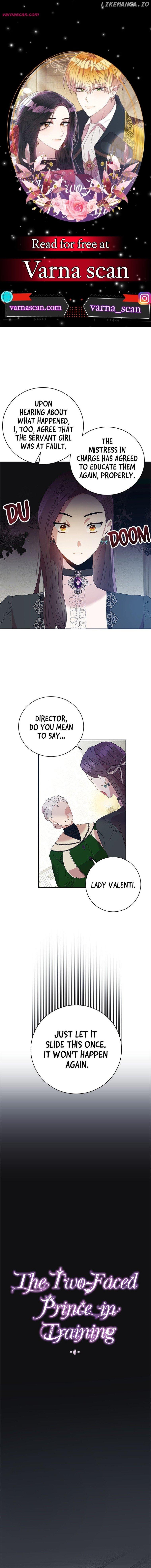 The Two-Faced Prince in Training Chapter 6 page 0