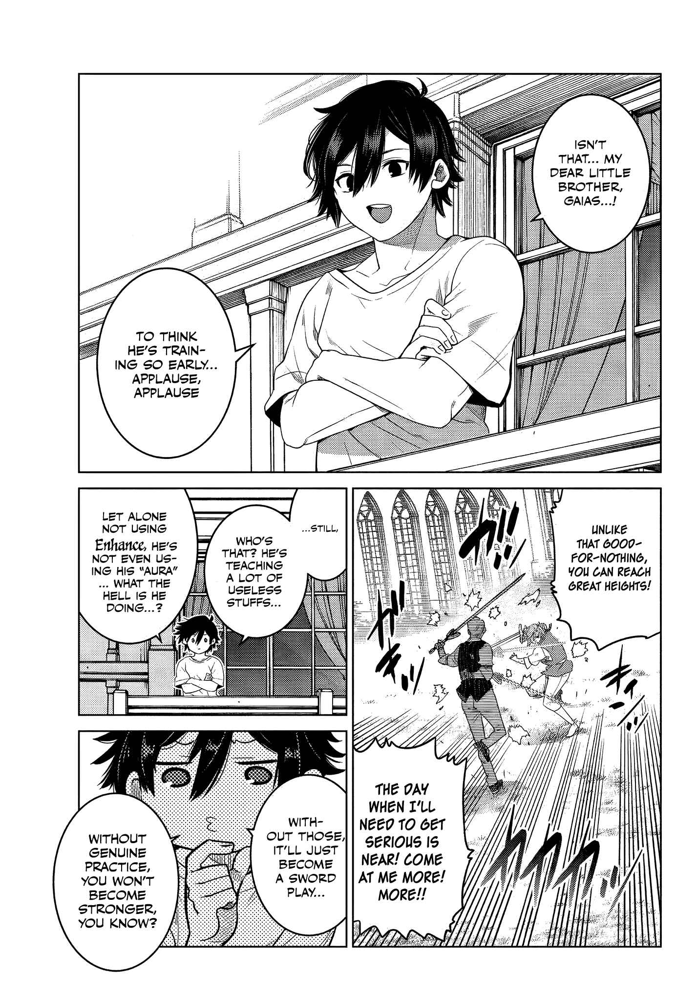 The Useless Brother Is Now the Strongest – The Mighty Brave Is Reincarnated and Nonchalantly Rules over the Academy Chapter 3.1 page 3