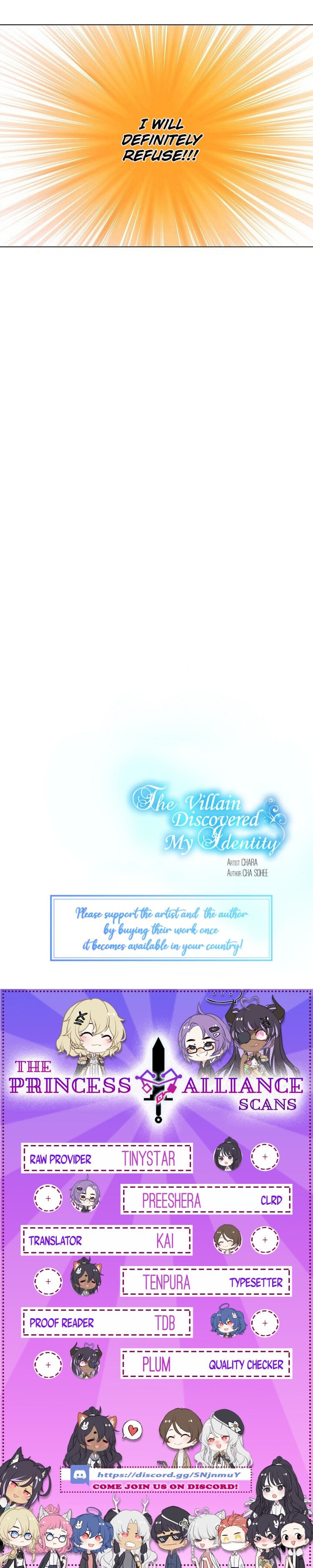 The Villain Discovered My Identity Chapter 14 page 12