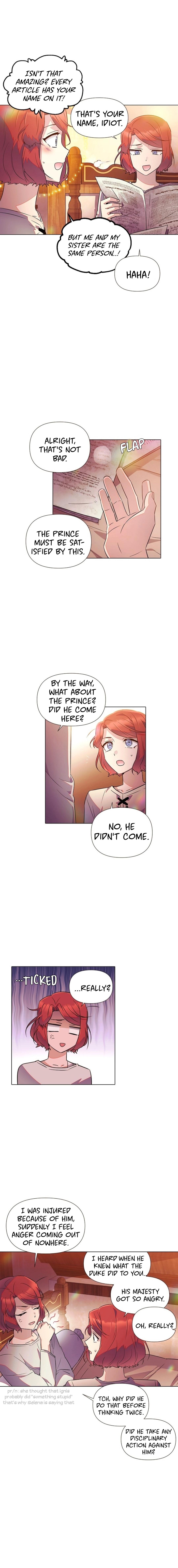 The Villain Discovered My Identity Chapter 45 page 14