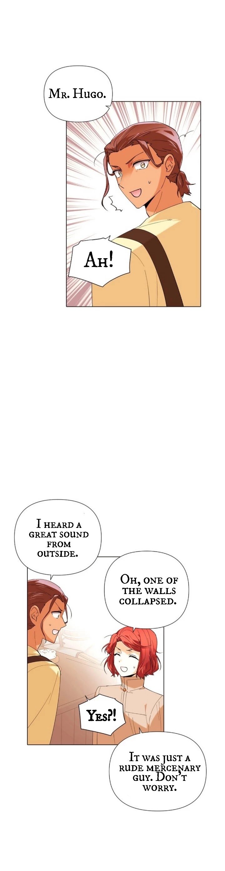 The Villain Discovered My Identity Chapter 86 page 1