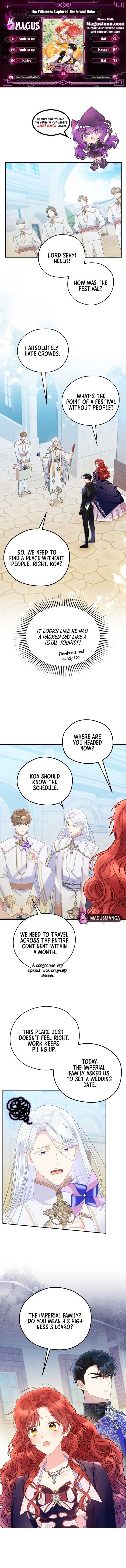 The Villainess Captured The Grand Duke Chapter 42 page 0