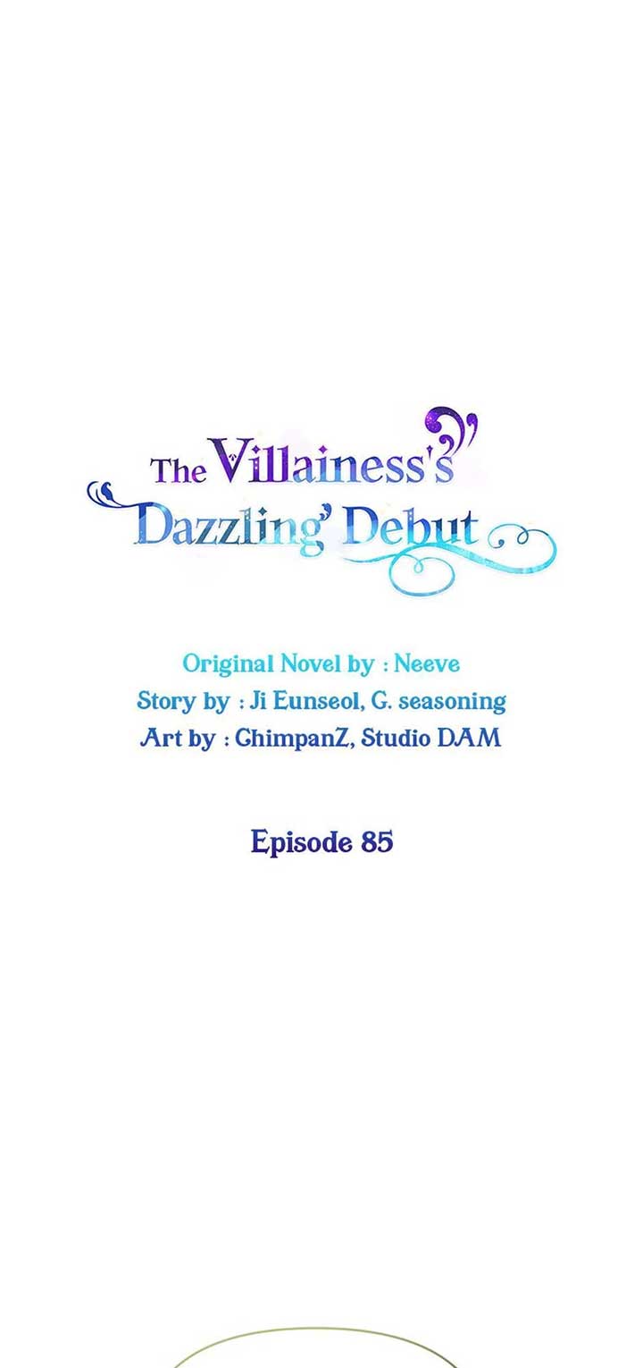 The Villainess Debuts Gorgeously Chapter 85 page 0
