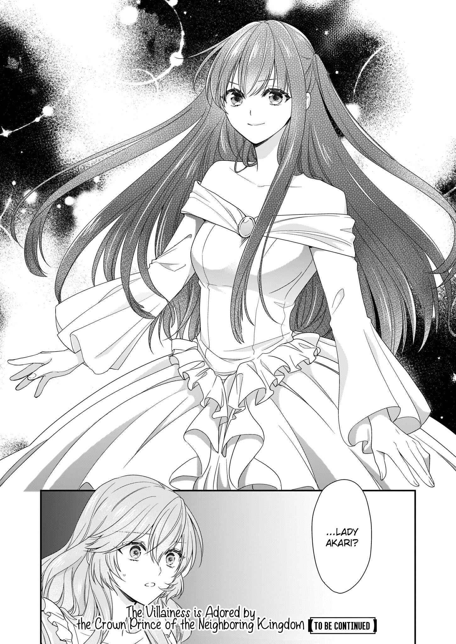 The Villainess Is Adored by the Crown Prince of the Neighboring Kingdom Chapter 10 page 26