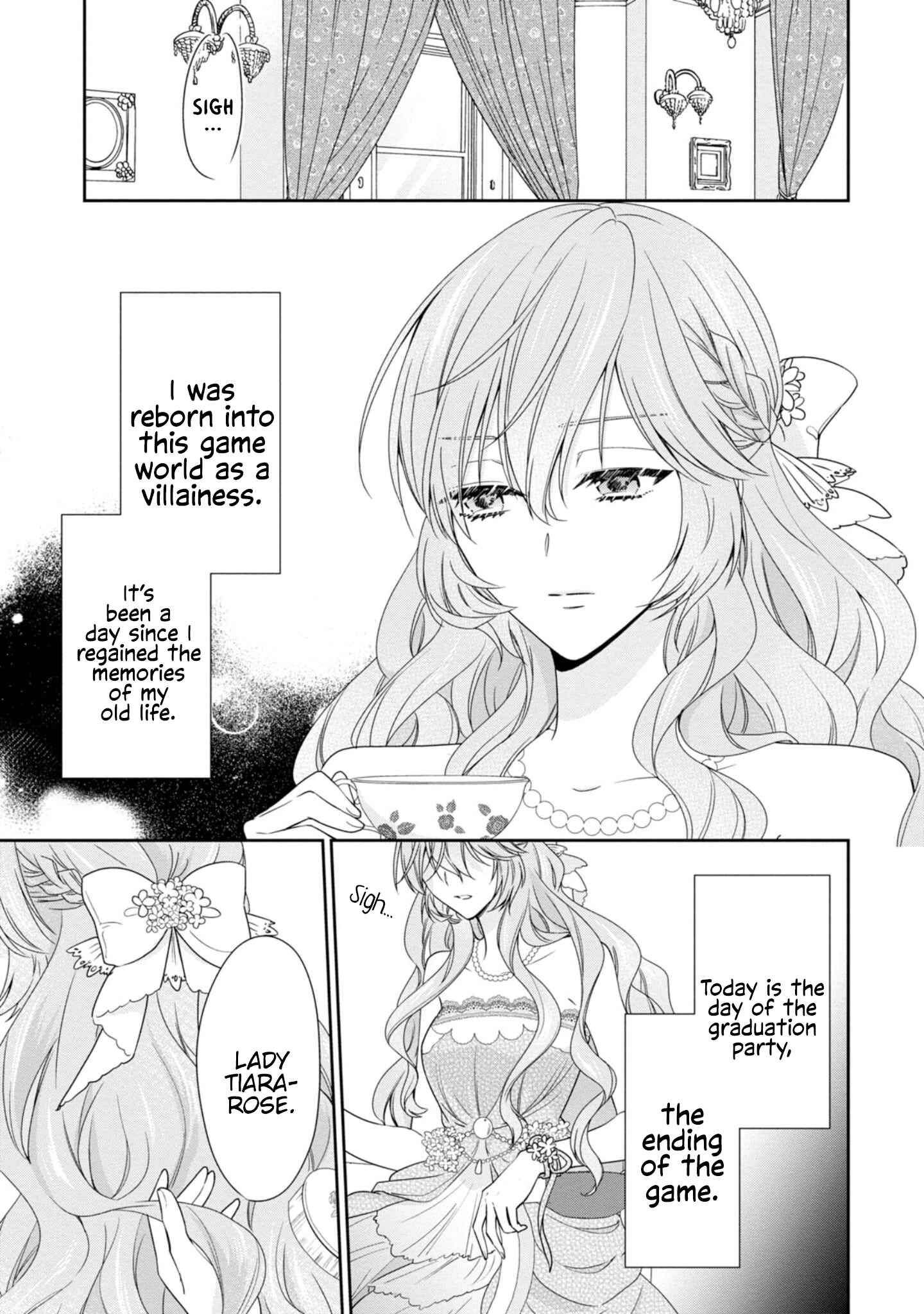 The Villainess Is Adored by the Crown Prince of the Neighboring Kingdom Chapter 2 page 2