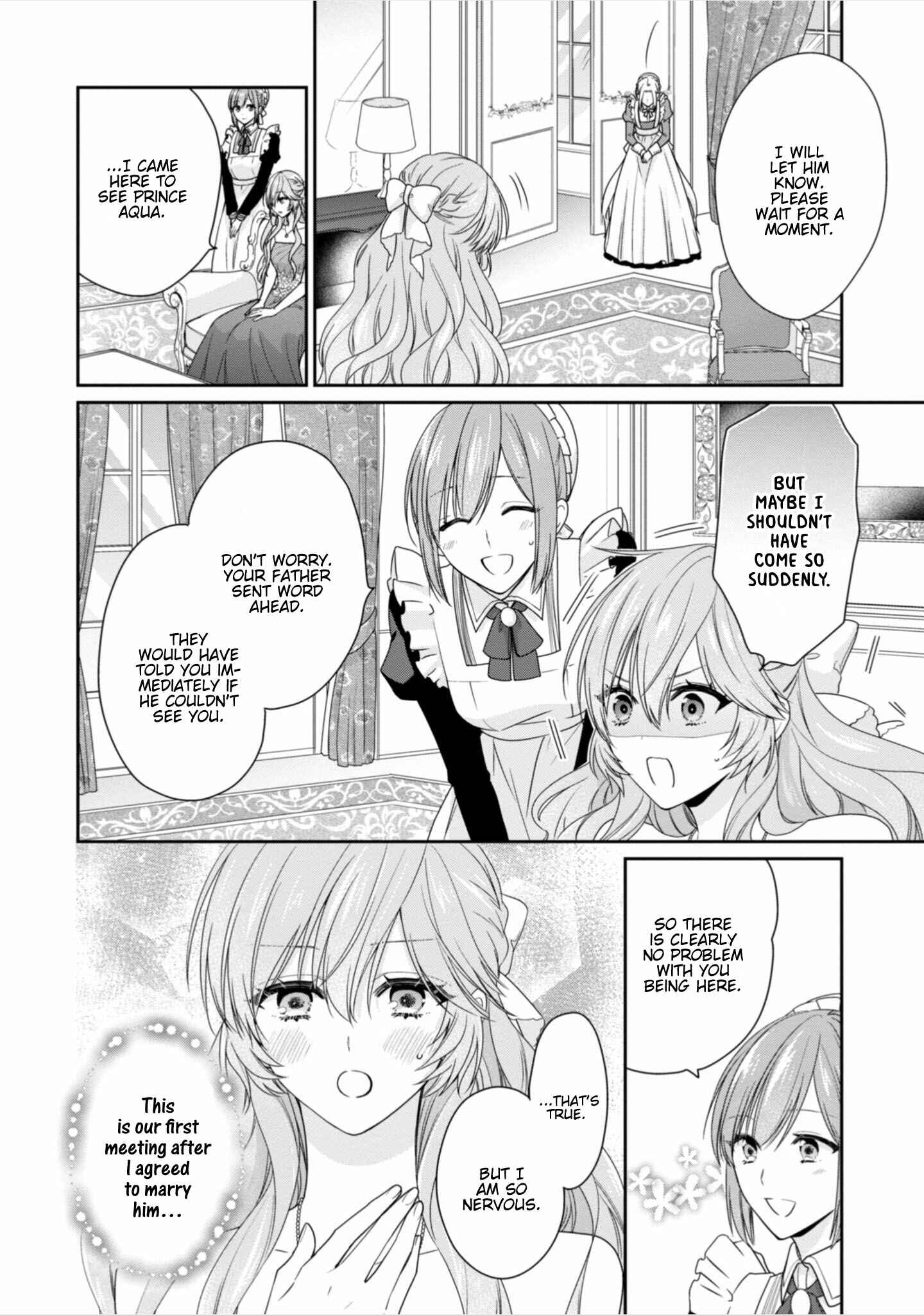 The Villainess Is Adored by the Crown Prince of the Neighboring Kingdom Chapter 7 page 18