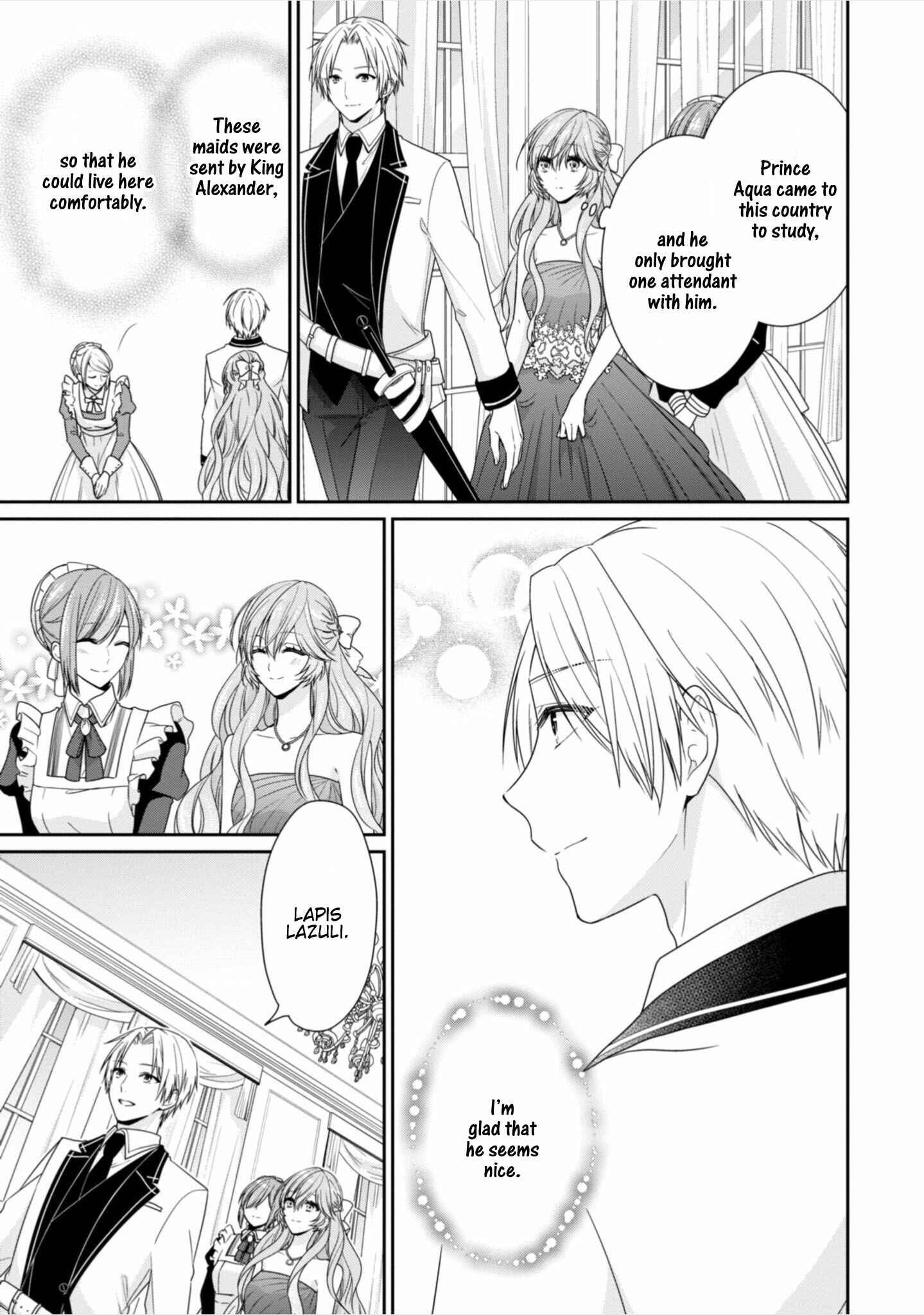 The Villainess Is Adored by the Crown Prince of the Neighboring Kingdom Chapter 7 page 21