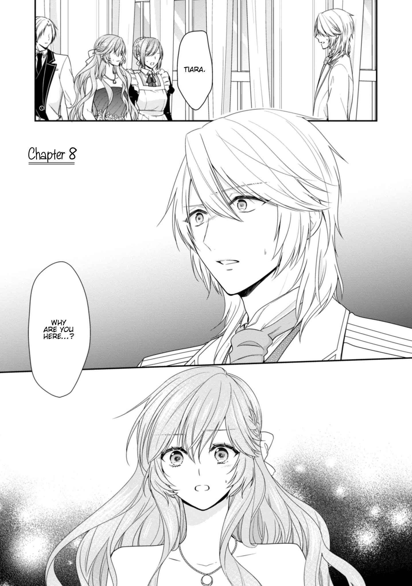 The Villainess Is Adored by the Crown Prince of the Neighboring Kingdom Chapter 8 page 1