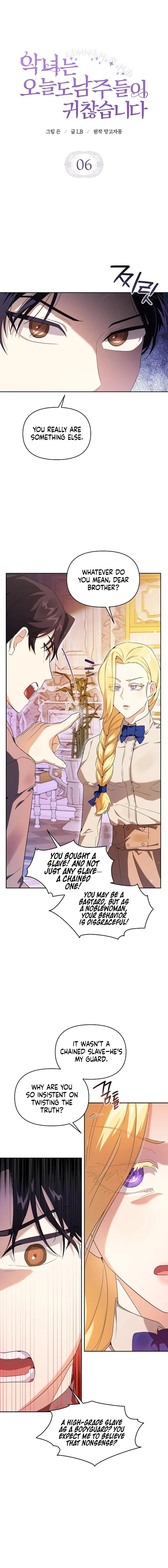The Villainess is Bothered by the Male Leads Again Today Chapter 6 page 3