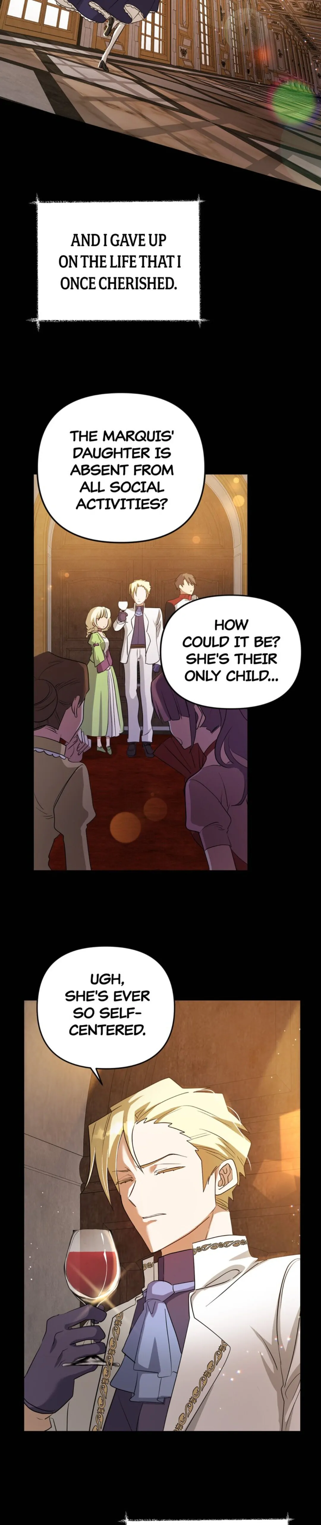 The Villainess is Done Trying Chapter 1 page 35