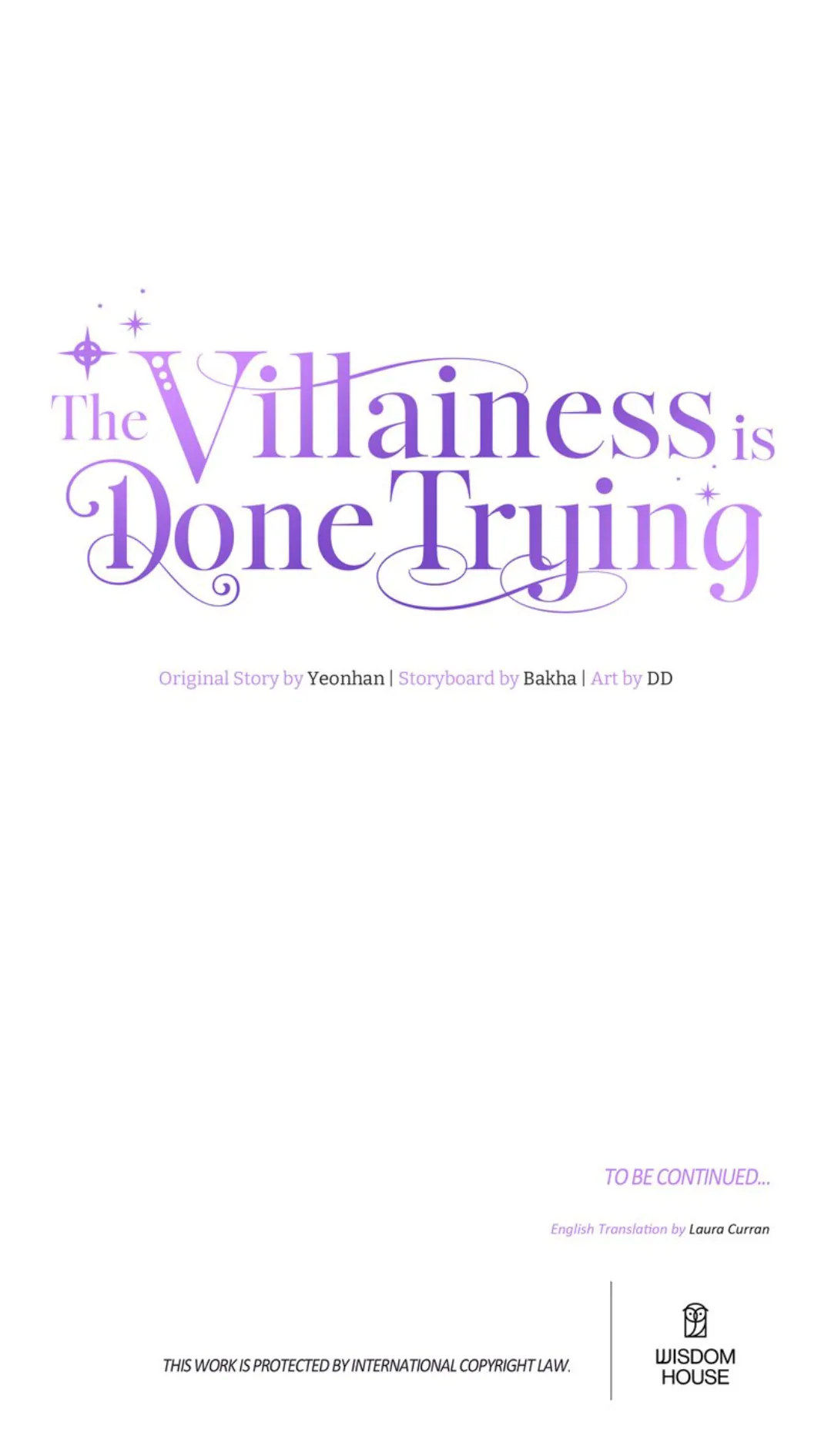 The Villainess is Done Trying Chapter 1 page 40