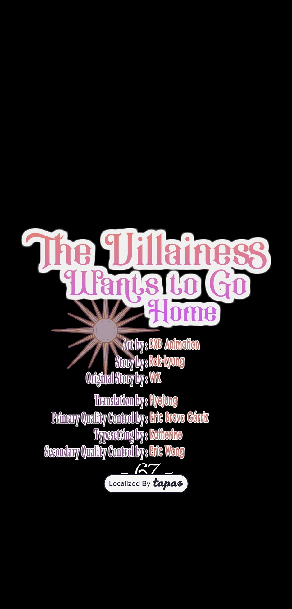 The Villainess Wants To Go Home Chapter 67 page 18