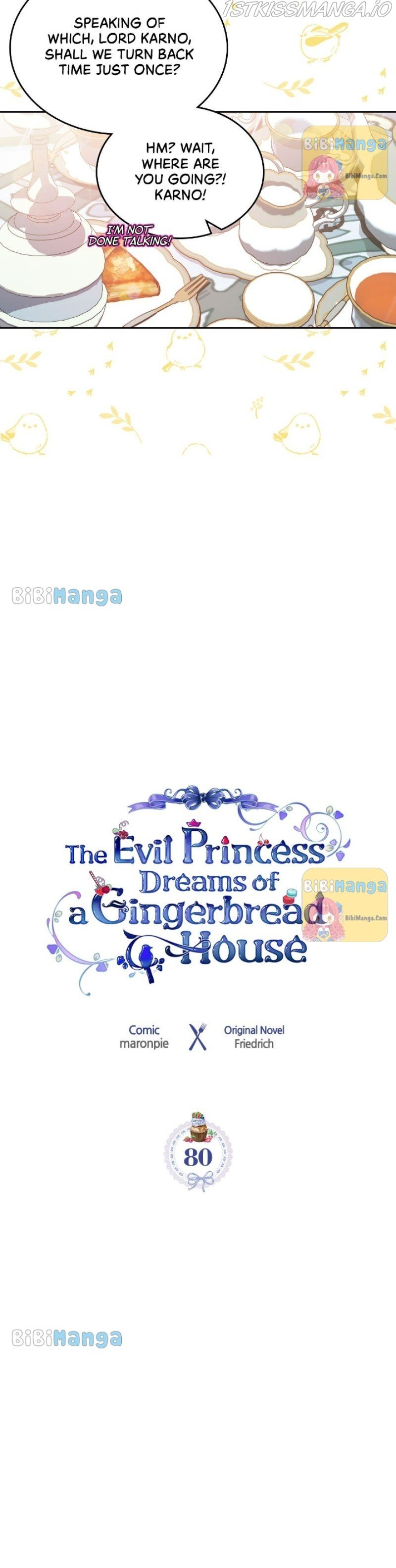 The Villainous Princess Wants to Live in a Gingerbread House Chapter 80 page 6