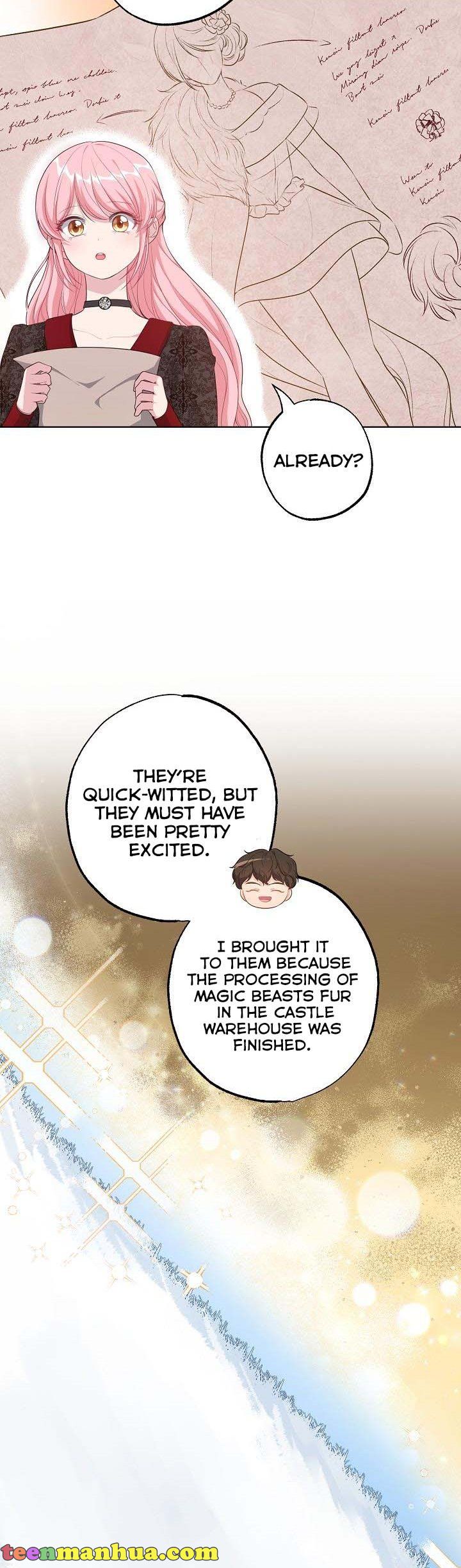 The villain’s young backer Chapter 34 page 21
