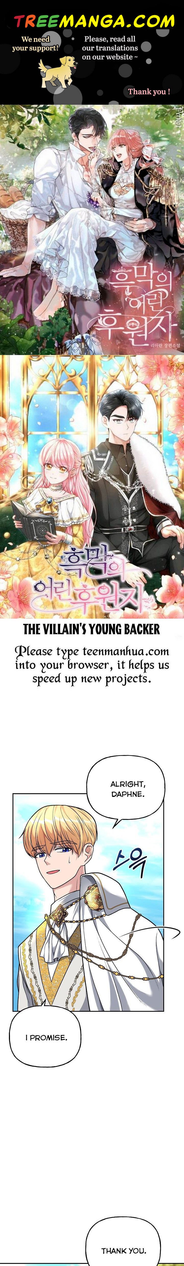 The villain’s young backer Chapter 5 page 0