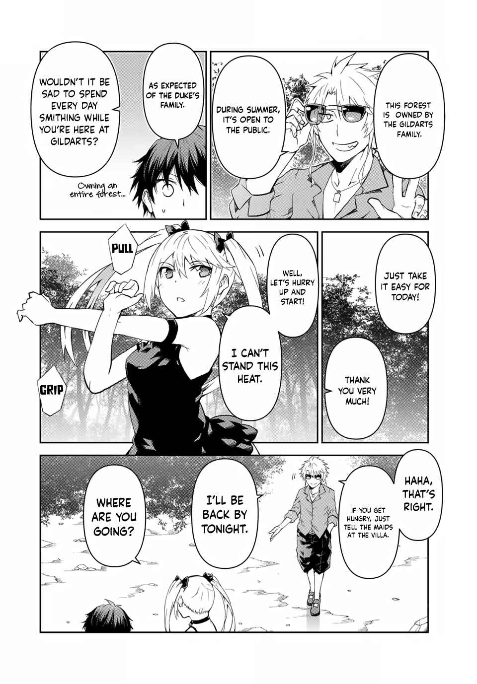 The Weakest Occupation "Blacksmith," but It's Actually the Strongest Chapter 18 page 1