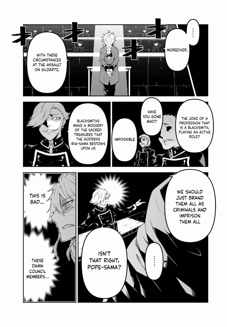 The Weakest Occupation "Blacksmith," but It's Actually the Strongest Chapter 60 page 8