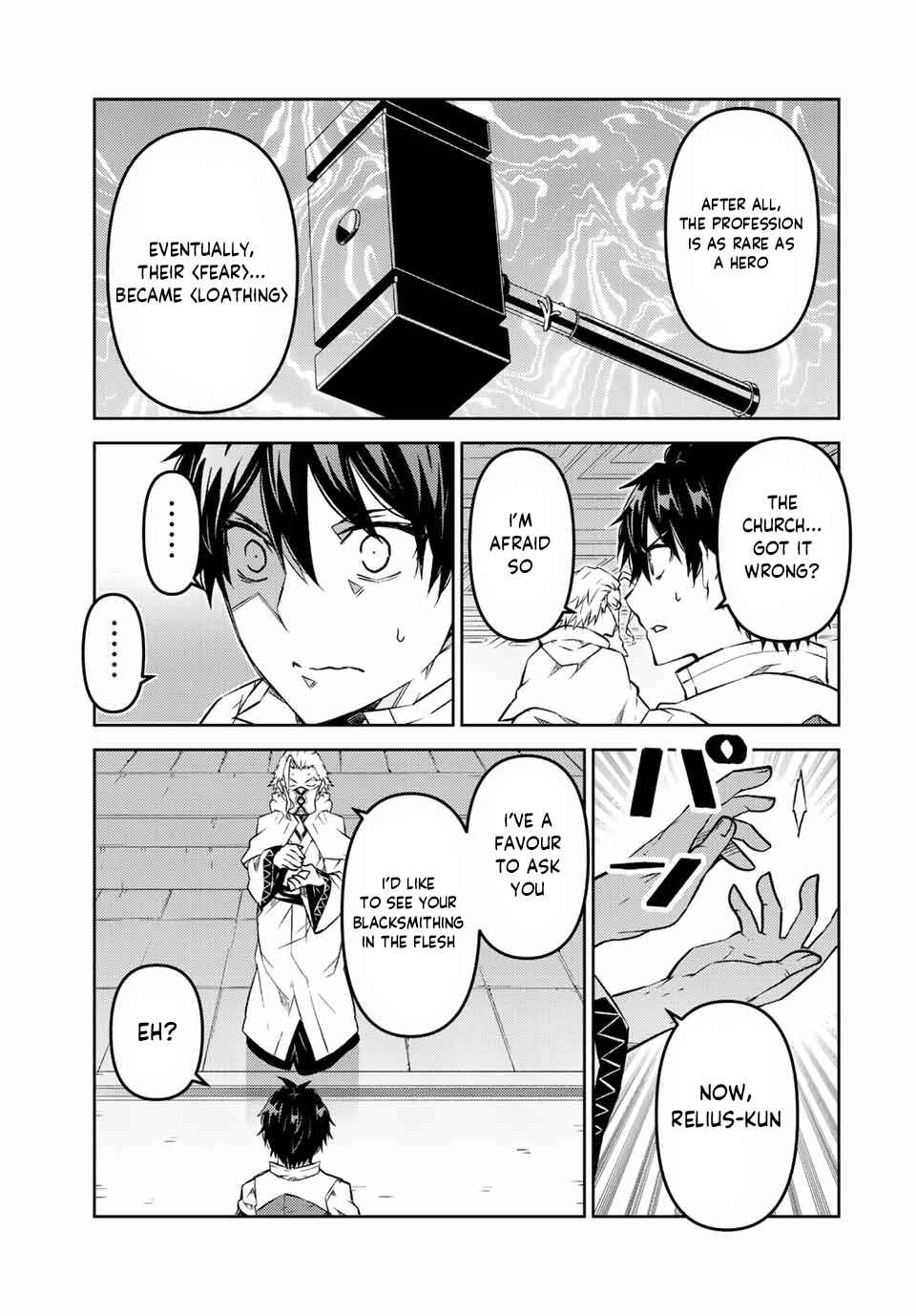 The Weakest Occupation "Blacksmith," but It's Actually the Strongest Chapter 95 page 8