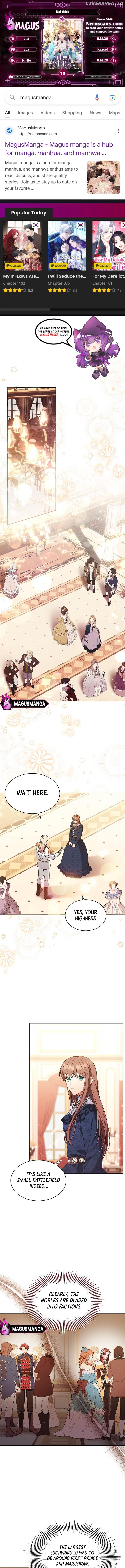 The Wicked Ladies in Waiting Chapter 10 page 0
