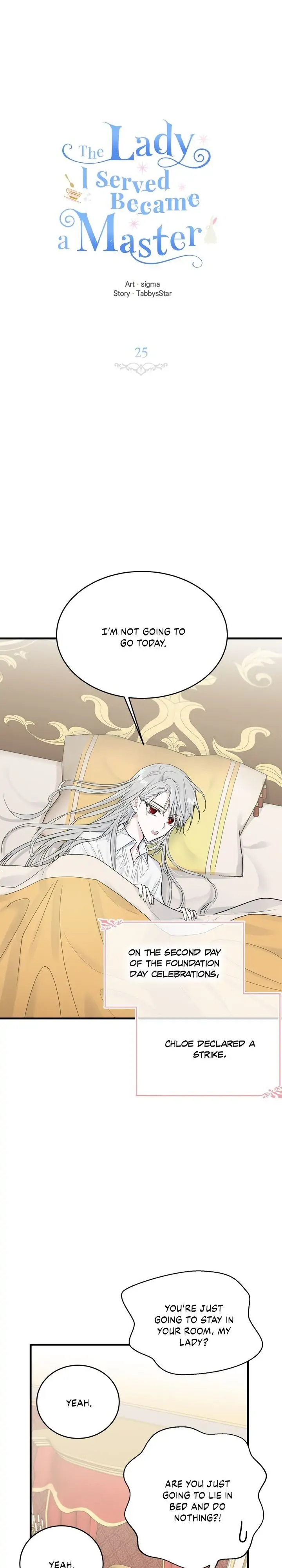The Young Lady I Served Became a Young Master Chapter 25 page 20