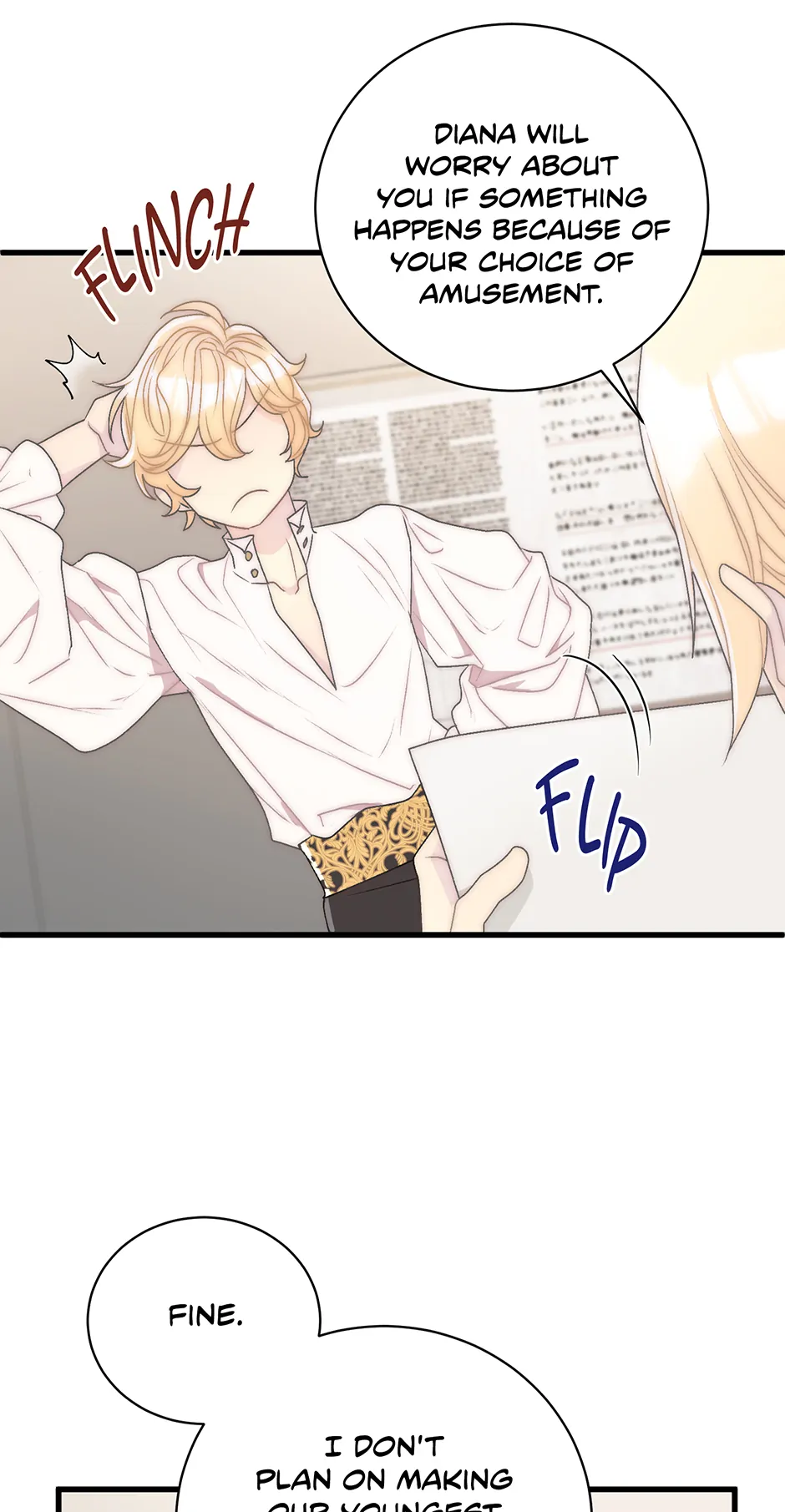 The Youngest Child of the Family Is Preventing the World From Ending Chapter 36 page 11