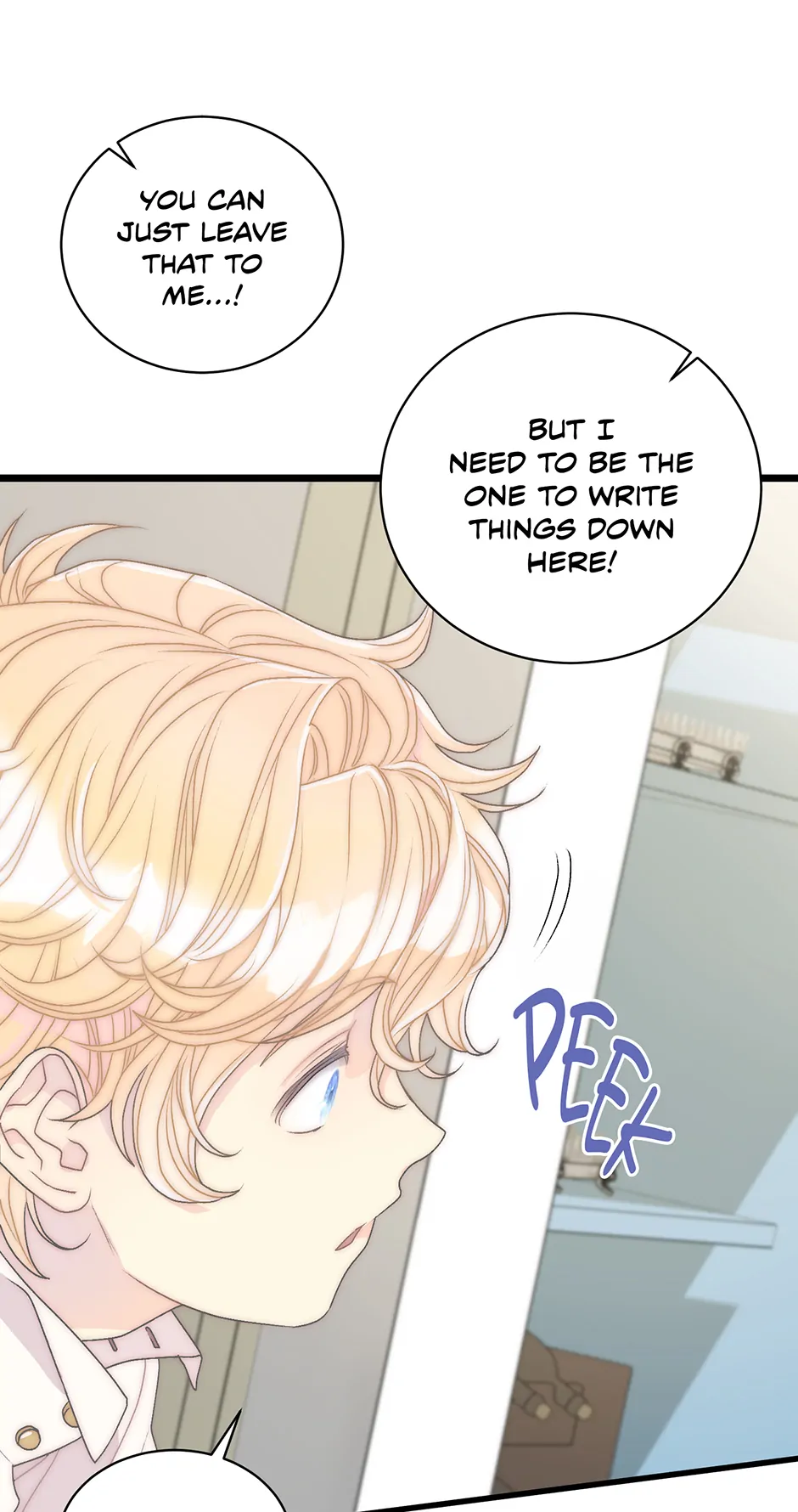 The Youngest Child of the Family Is Preventing the World From Ending Chapter 36 page 54