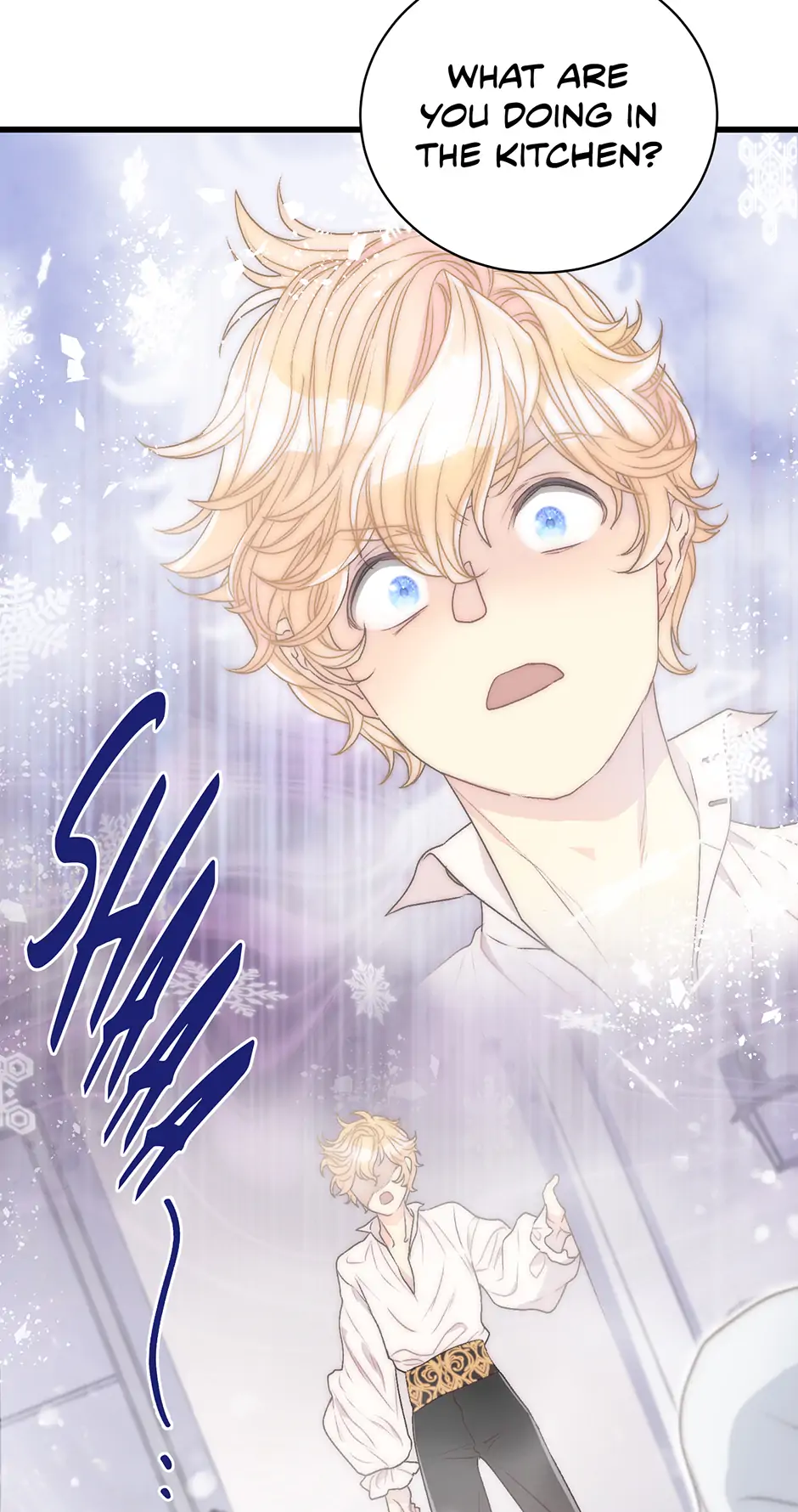 The Youngest Child of the Family Is Preventing the World From Ending Chapter 36 page 57