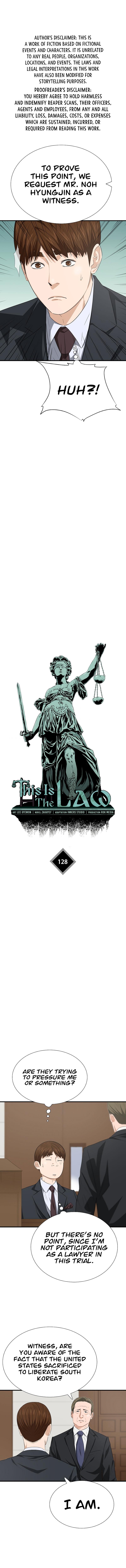 This Is The Law Chapter 128 page 1