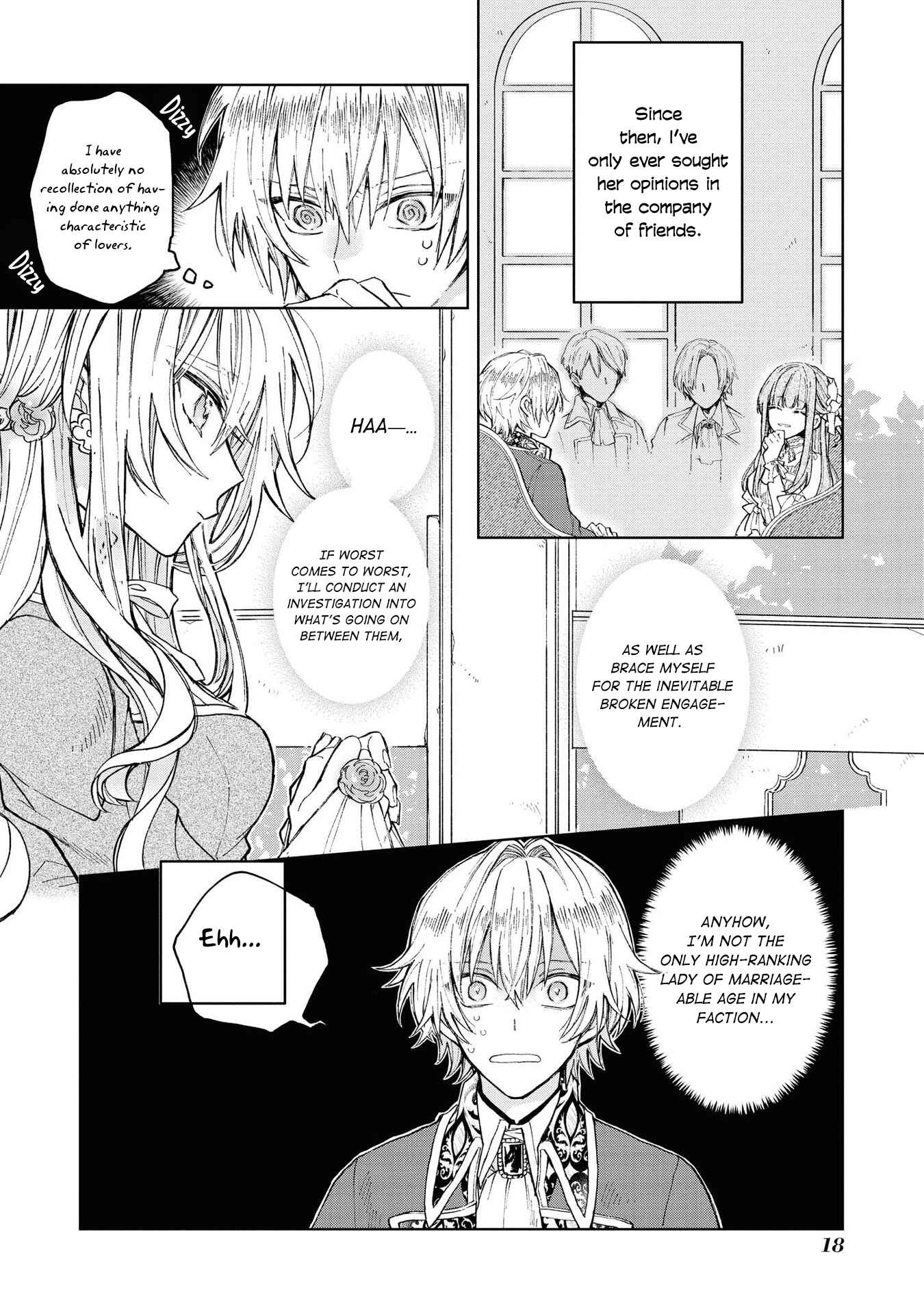 Though I May Be a Villainess, I'll Show You I Can Obtain Happiness! Chapter 1 page 18
