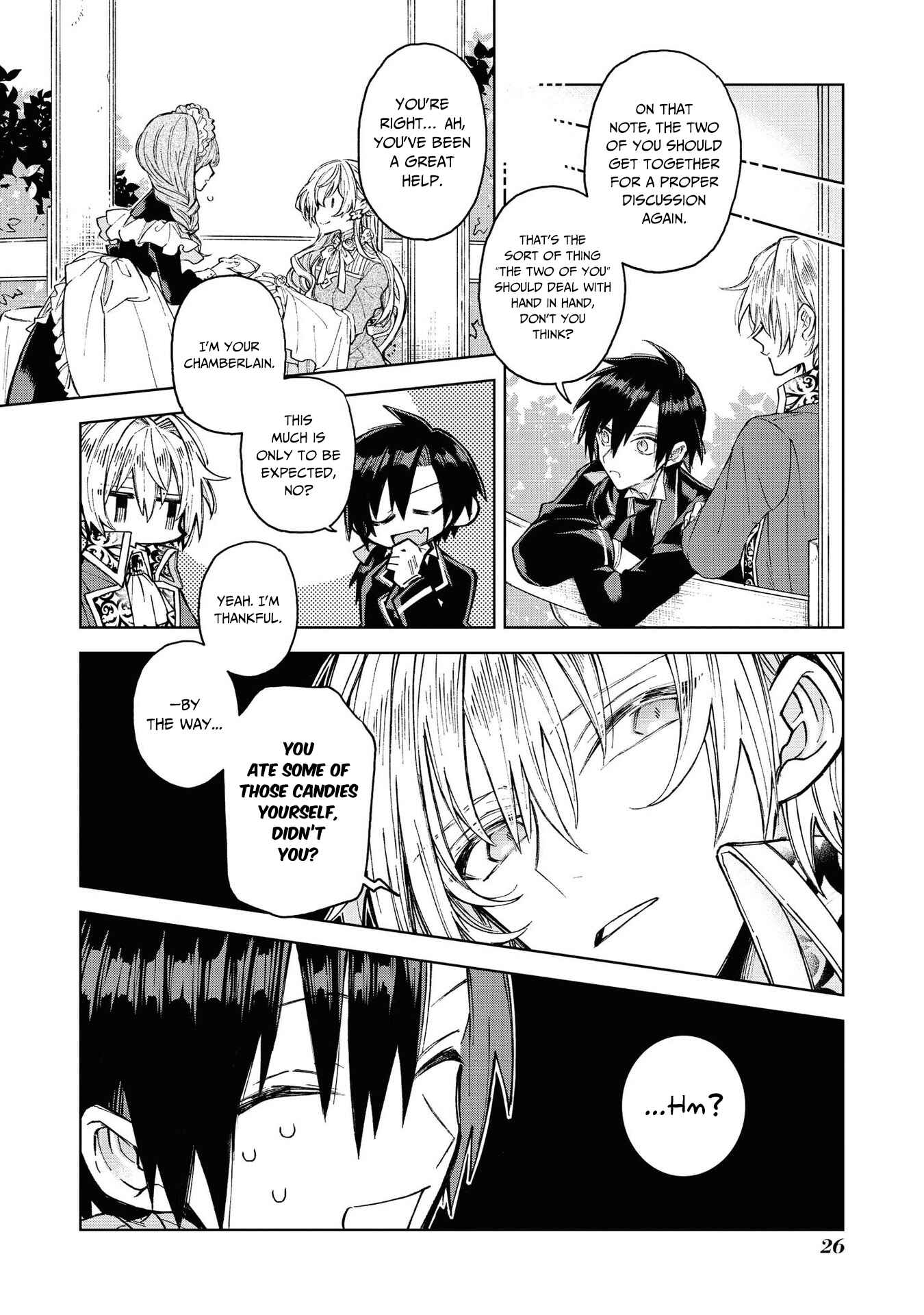 Though I May Be a Villainess, I'll Show You I Can Obtain Happiness! Chapter 1 page 26
