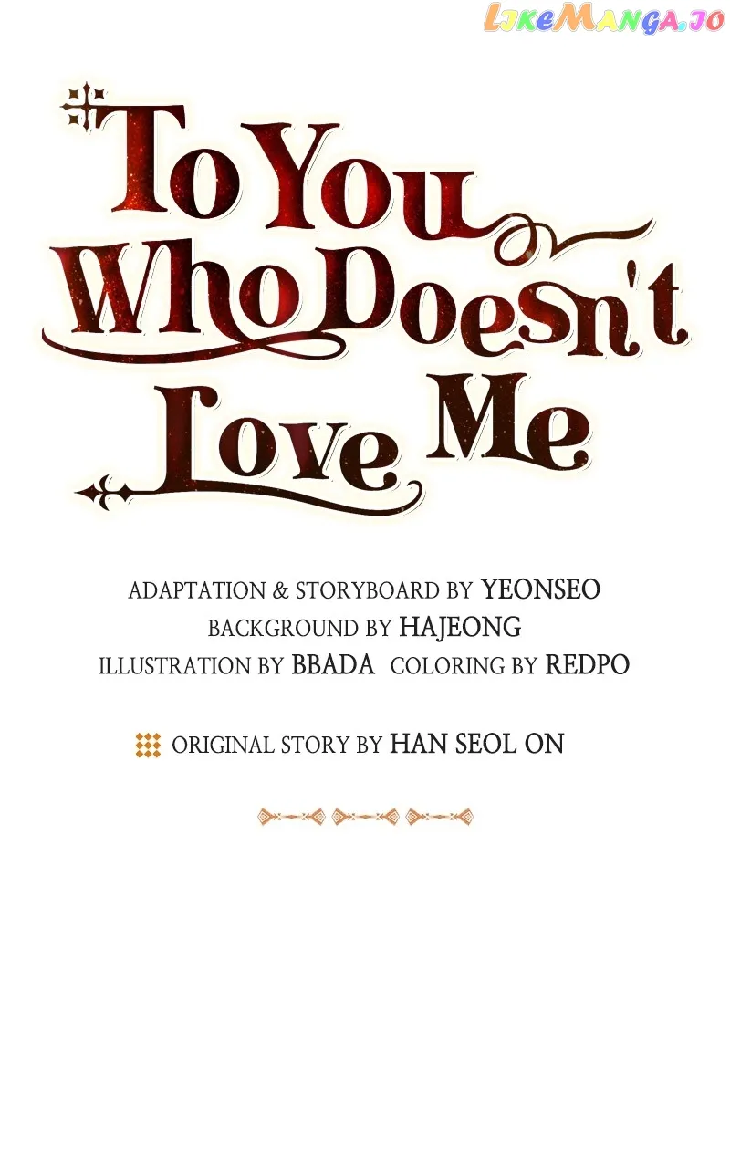 To You Who Never Loved Me Chapter 64 page 32