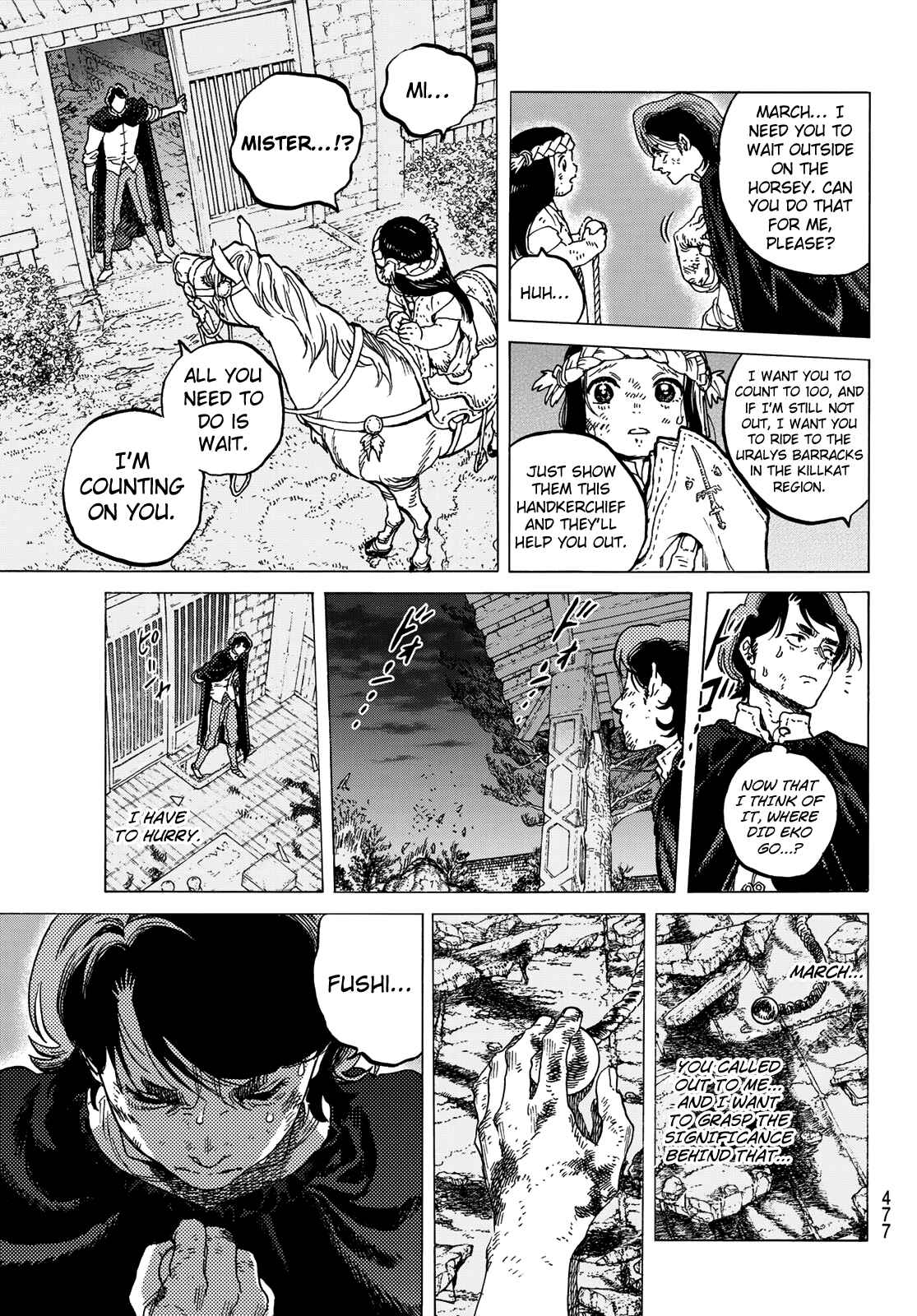 To Your Eternity Chapter 110 page 8