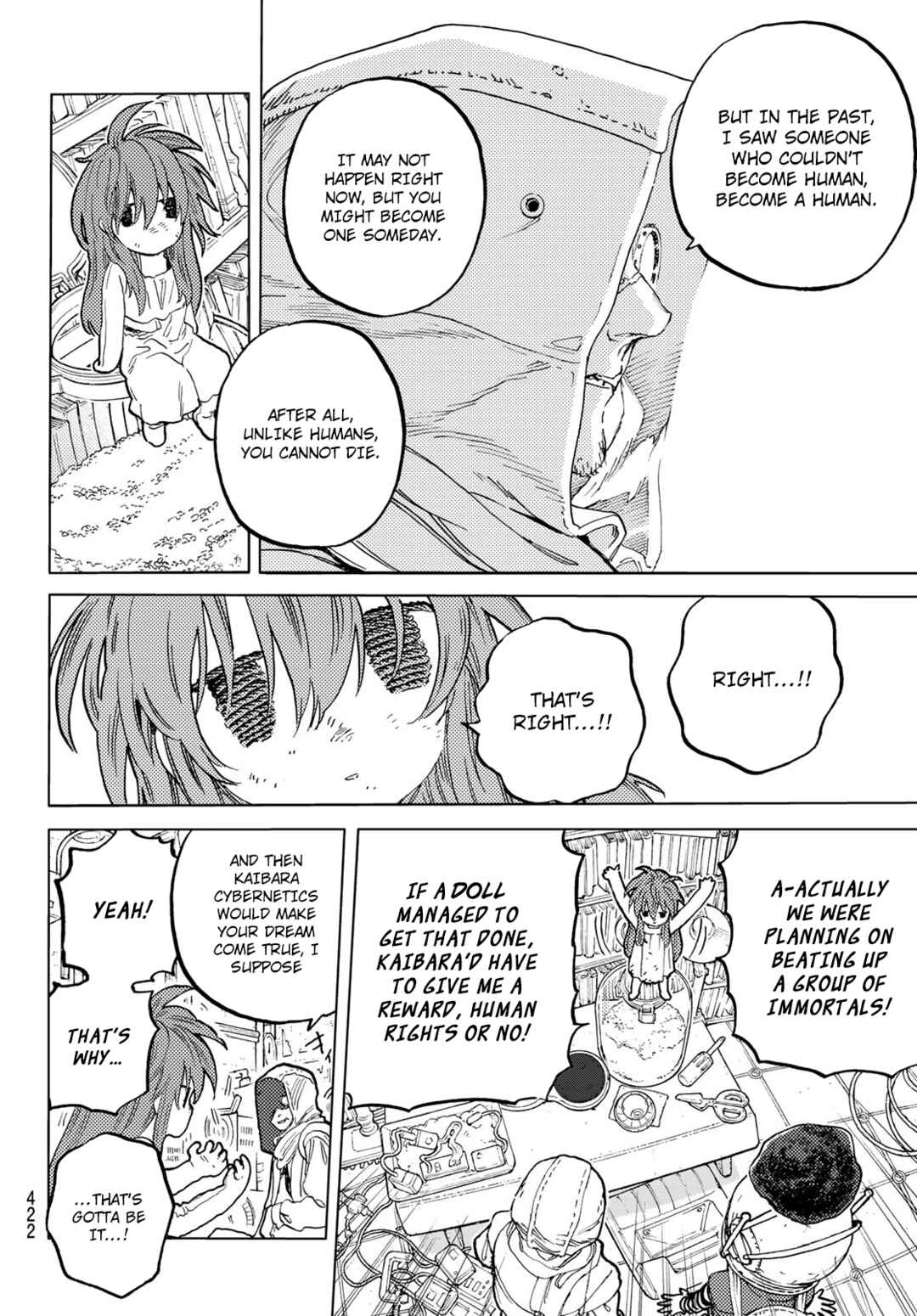 To Your Eternity Chapter 168.1 page 6