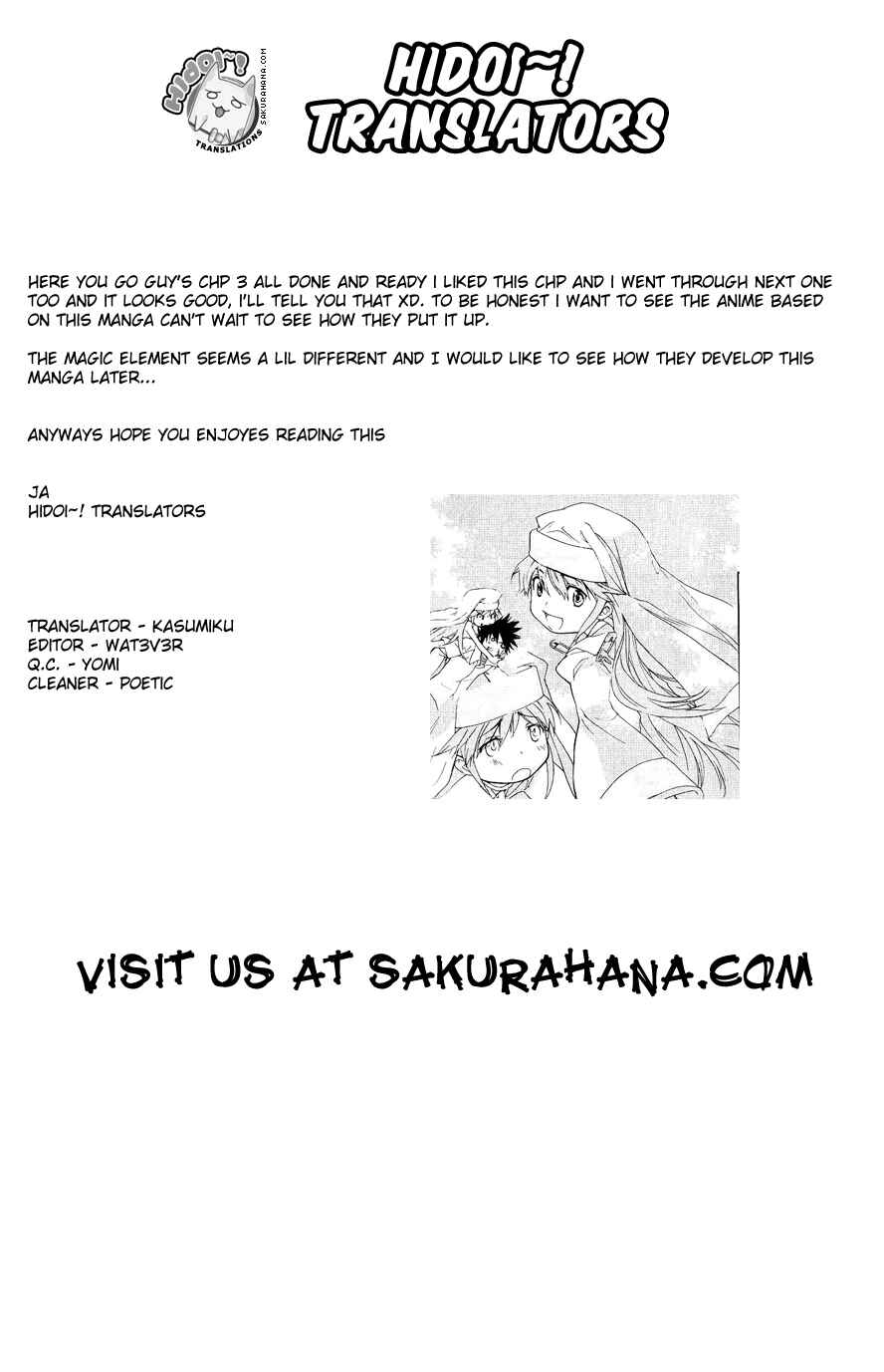 Toaru Majutsu no Index Chapter 3 page 34