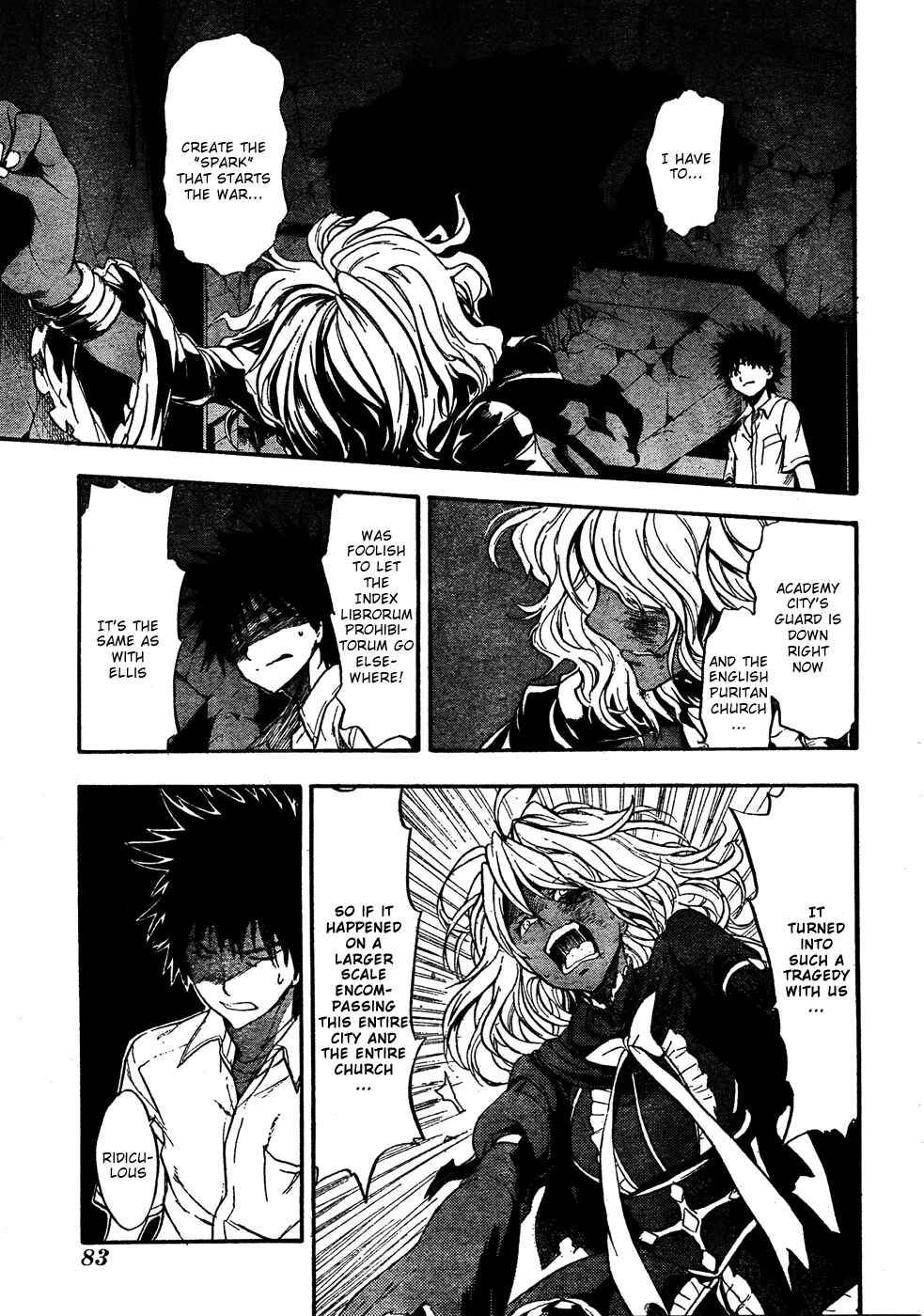 Toaru Majutsu no Index Chapter 43 page 12