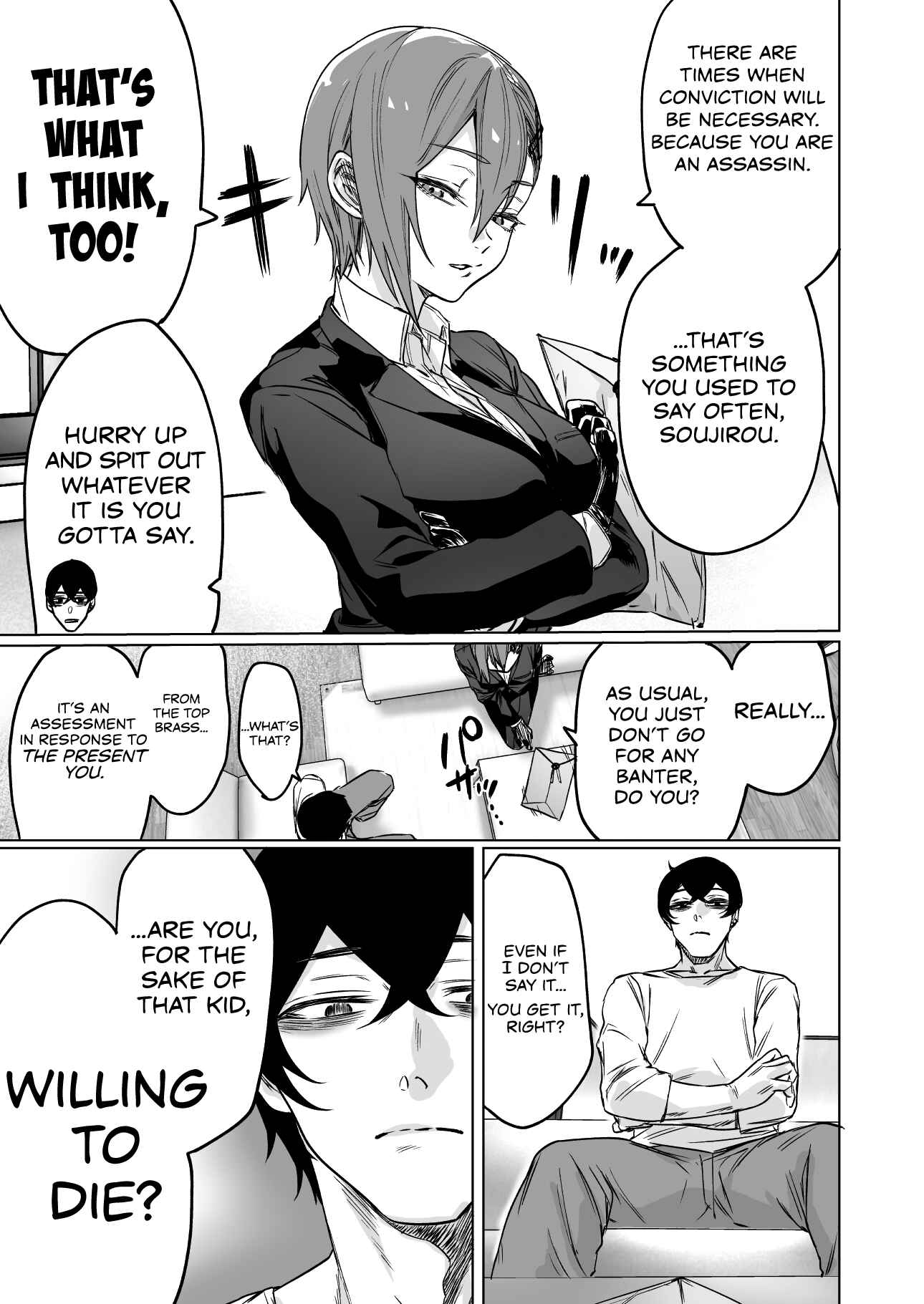 Today Once Again, the Assassin Cannot Win Against the Girl He Picked Up! Chapter 11 page 0